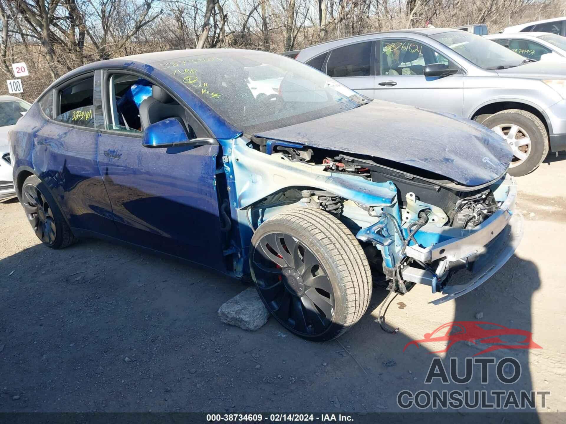 TESLA MODEL Y 2022 - 7SAYGDEFXNF462760