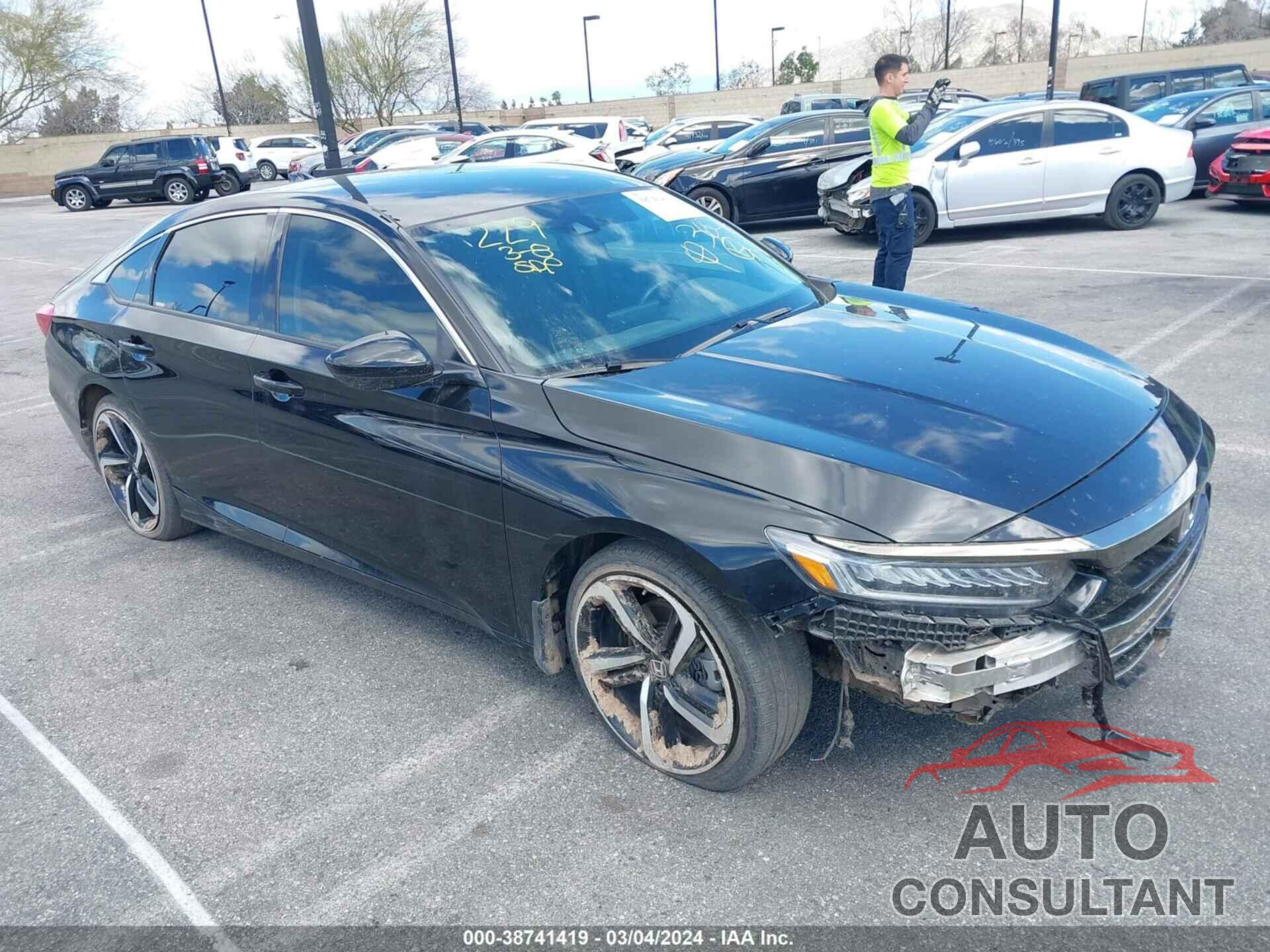 HONDA ACCORD 2021 - 1HGCV1F4XMA024600