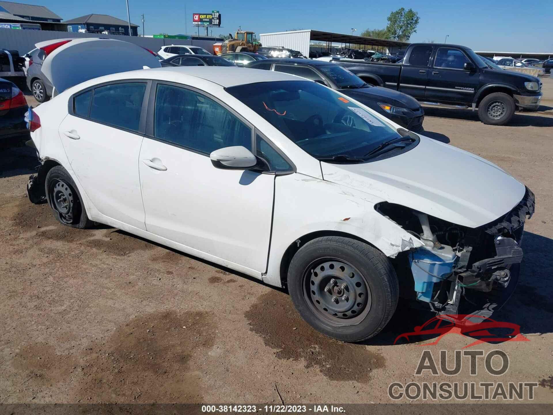 KIA FORTE 2017 - 3KPFK4A7XHE052181