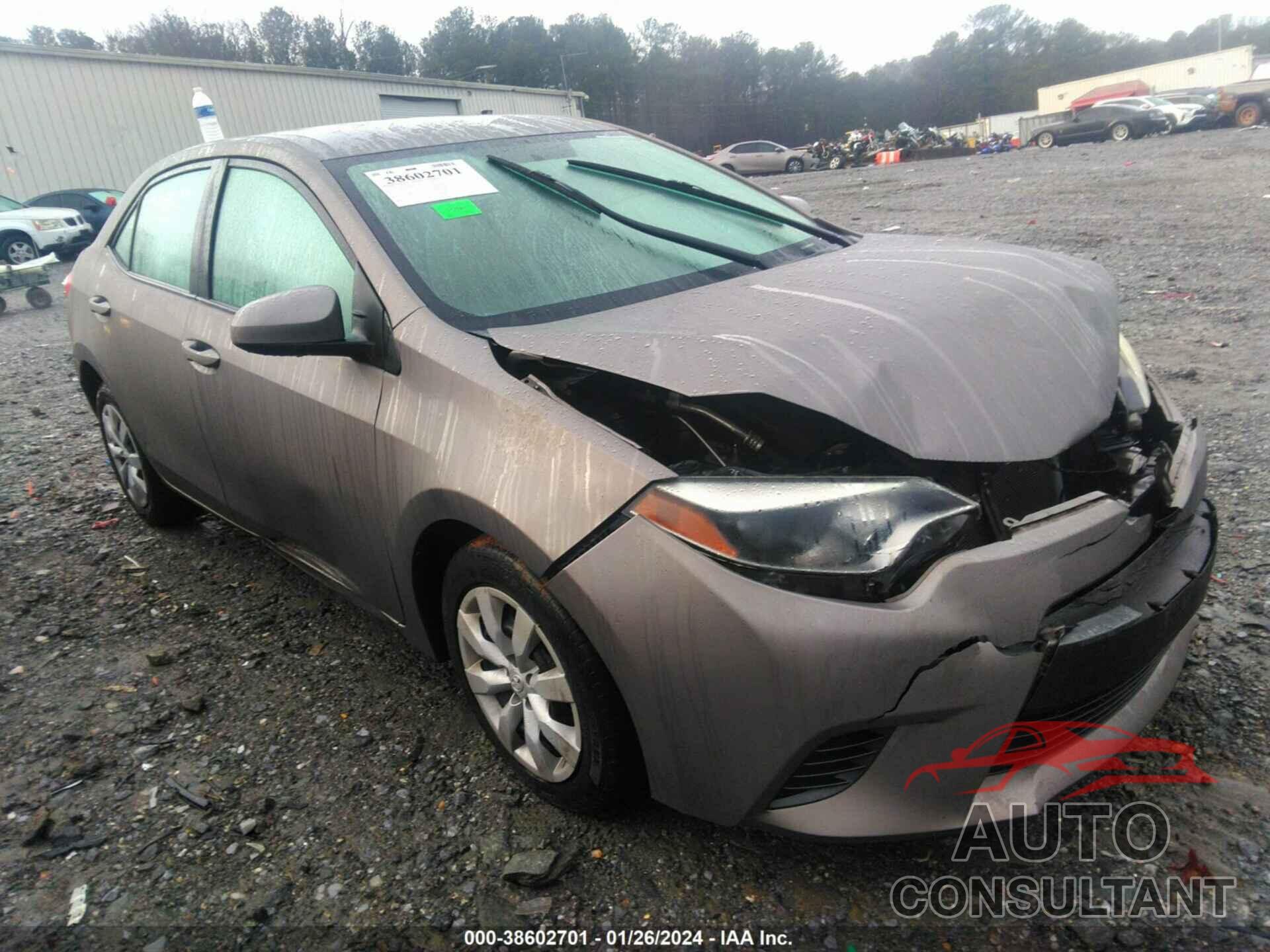 TOYOTA COROLLA 2016 - 2T1BURHEXGC546855