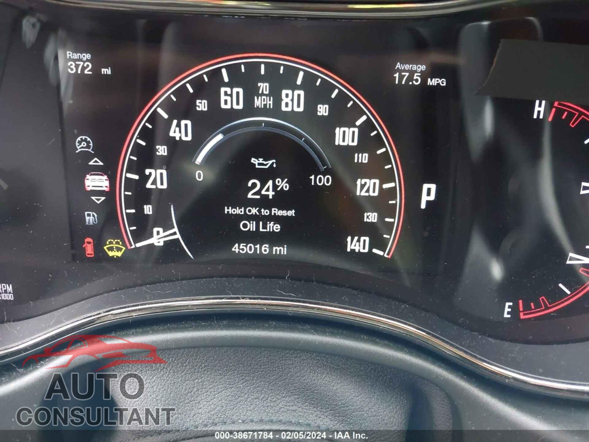 DODGE DURANGO 2020 - 1C4RDJDG2LC412562