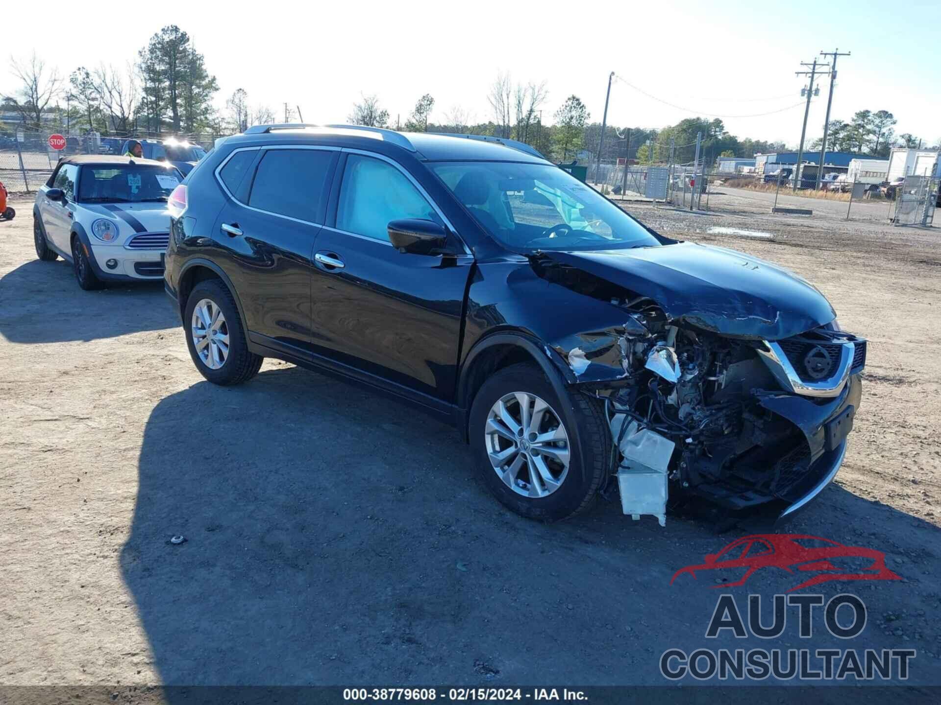 NISSAN ROGUE 2016 - KNMAT2MV4GP622437