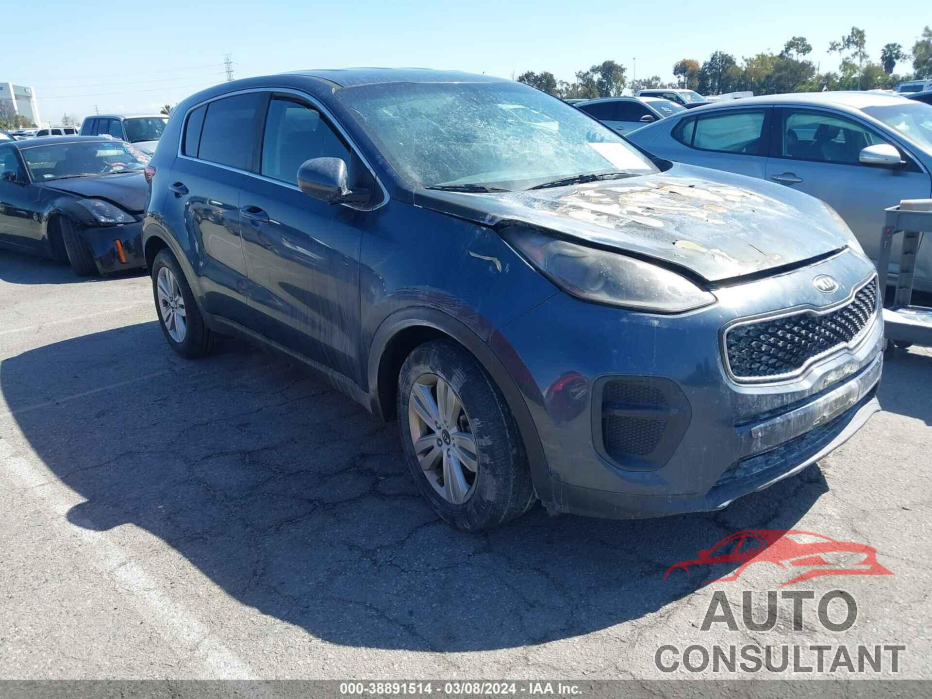 KIA SPORTAGE 2017 - KNDPM3AC0H7215989