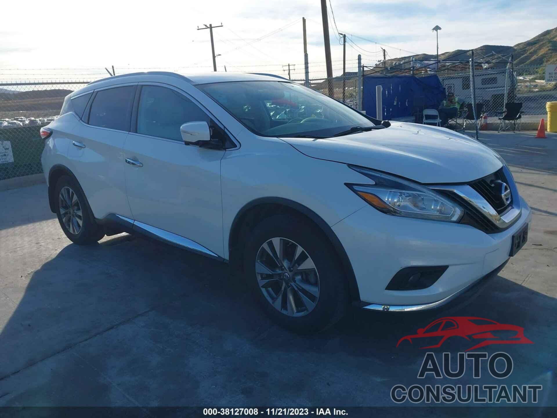 NISSAN MURANO 2015 - 5N1AZ2MG2FN276037