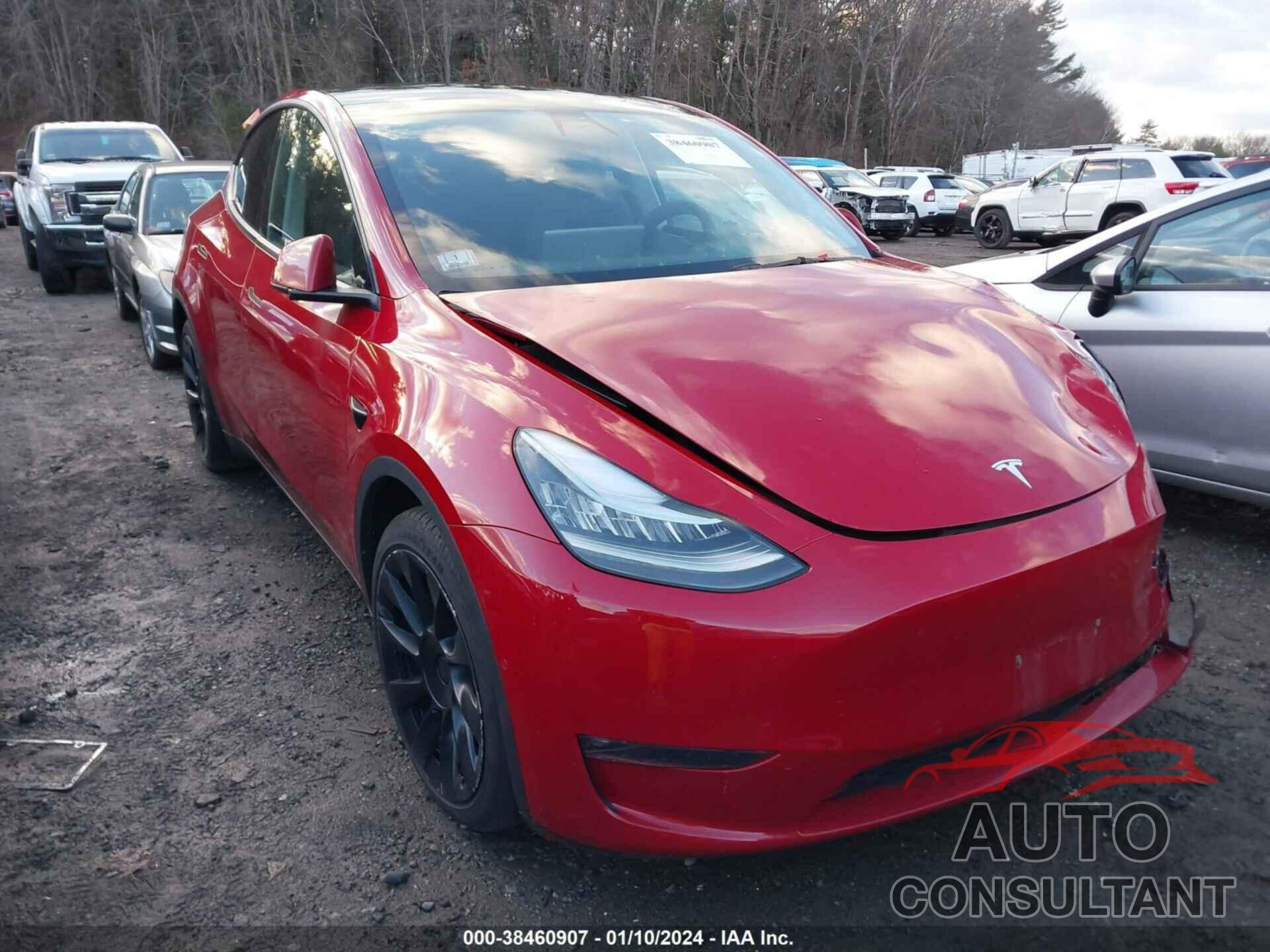 TESLA MODEL Y 2022 - 7SAYGDEE0NF328492