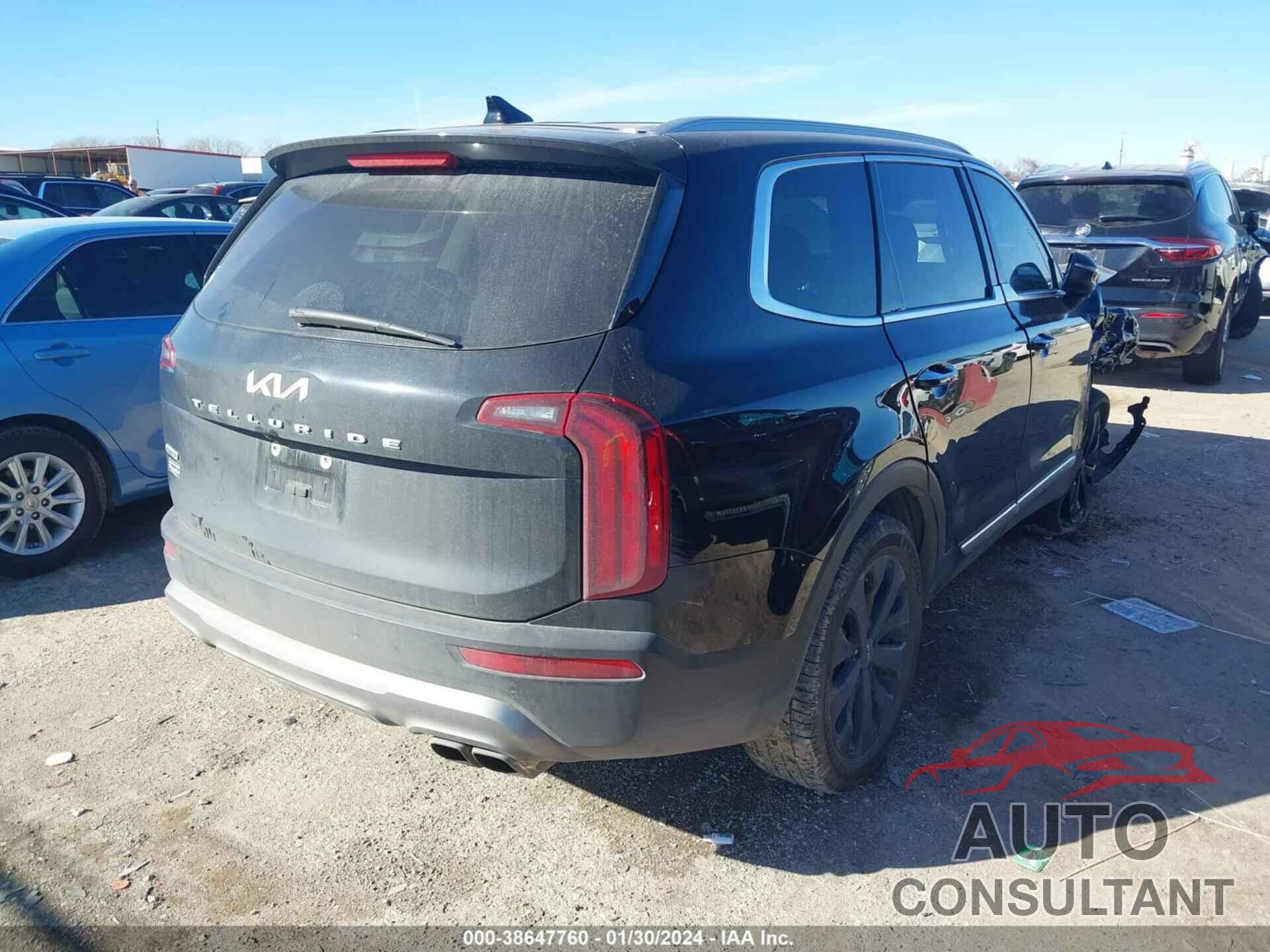 KIA TELLURIDE 2022 - 5XYP6DHC5NG241458