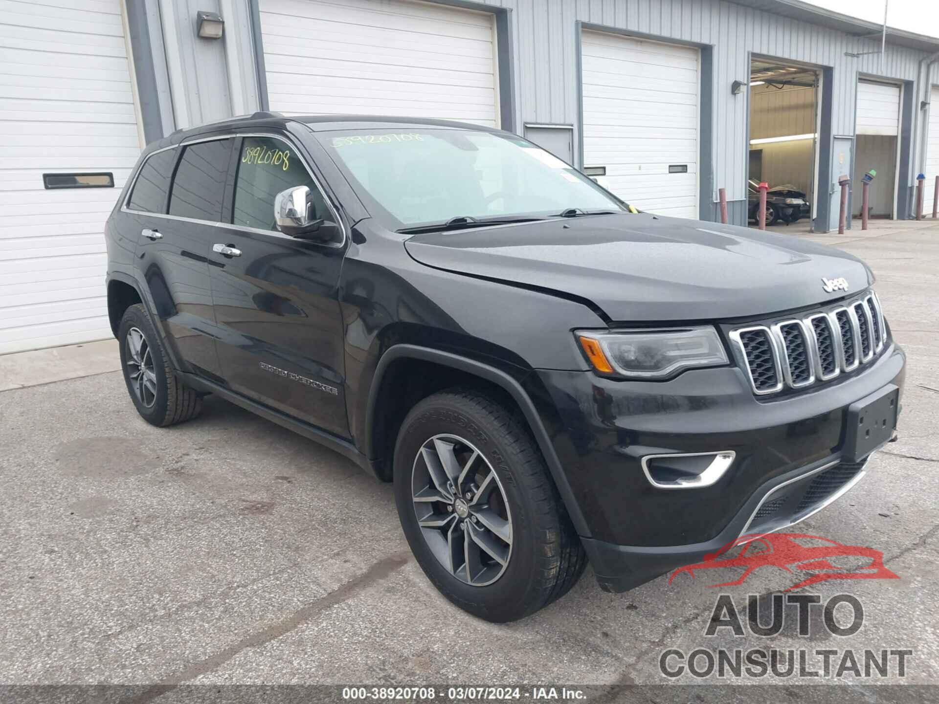 JEEP GRAND CHEROKEE 2018 - 1C4RJFBG7JC373568