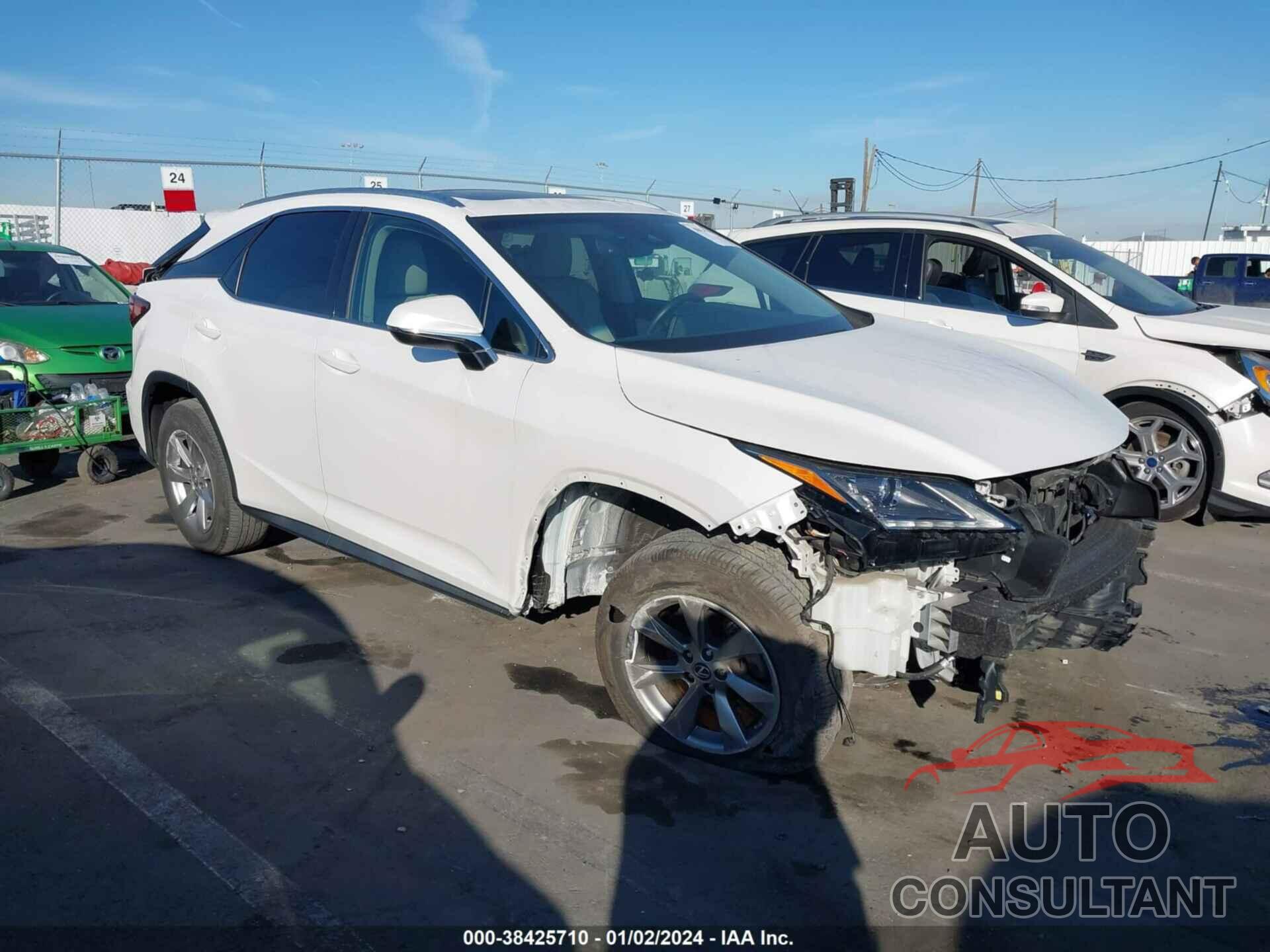 LEXUS RX 350 2018 - 2T2ZZMCAXJC108945