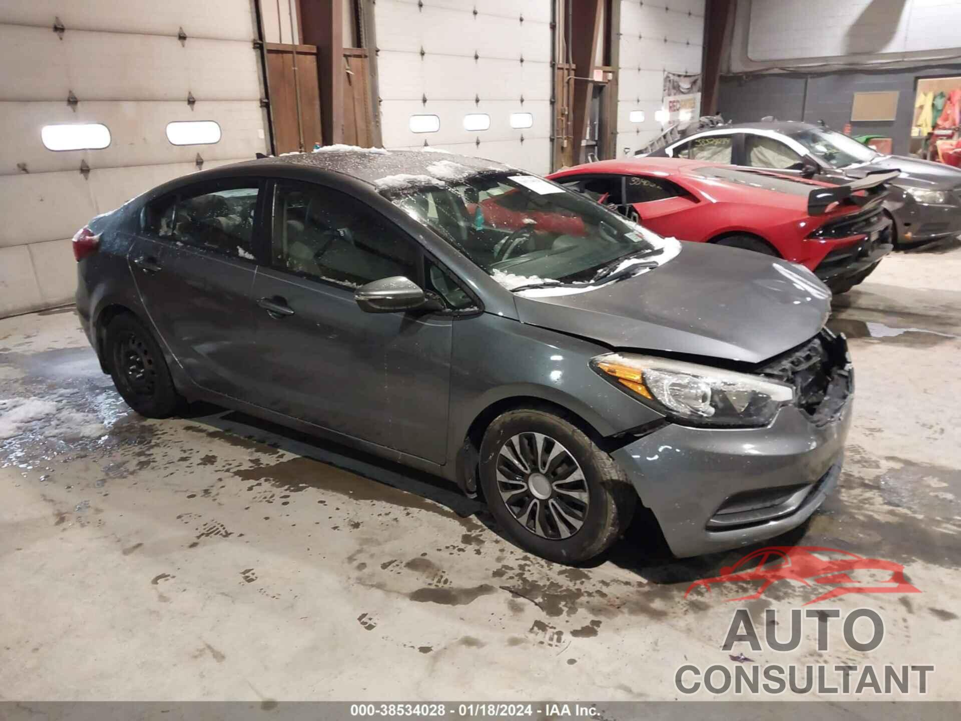 KIA FORTE 2016 - KNAFX4A61G5526115