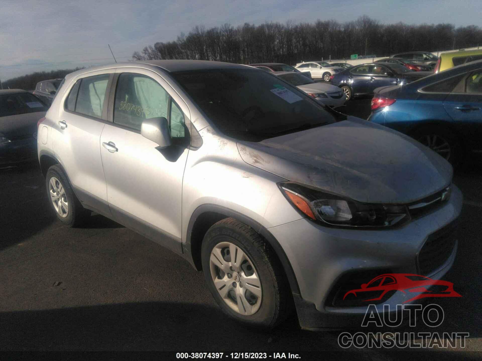 CHEVROLET TRAX 2017 - 3GNCJKSB9HL134967