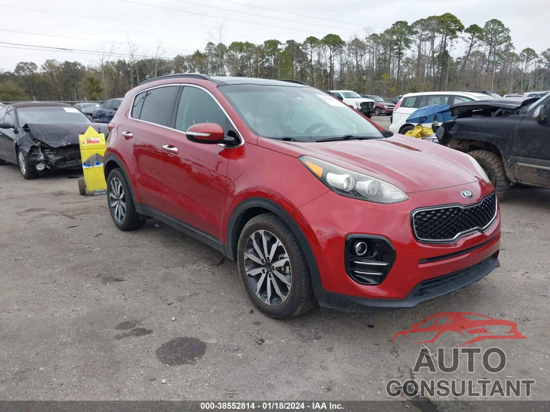 KIA SPORTAGE 2018 - KNDPN3AC5J7388605
