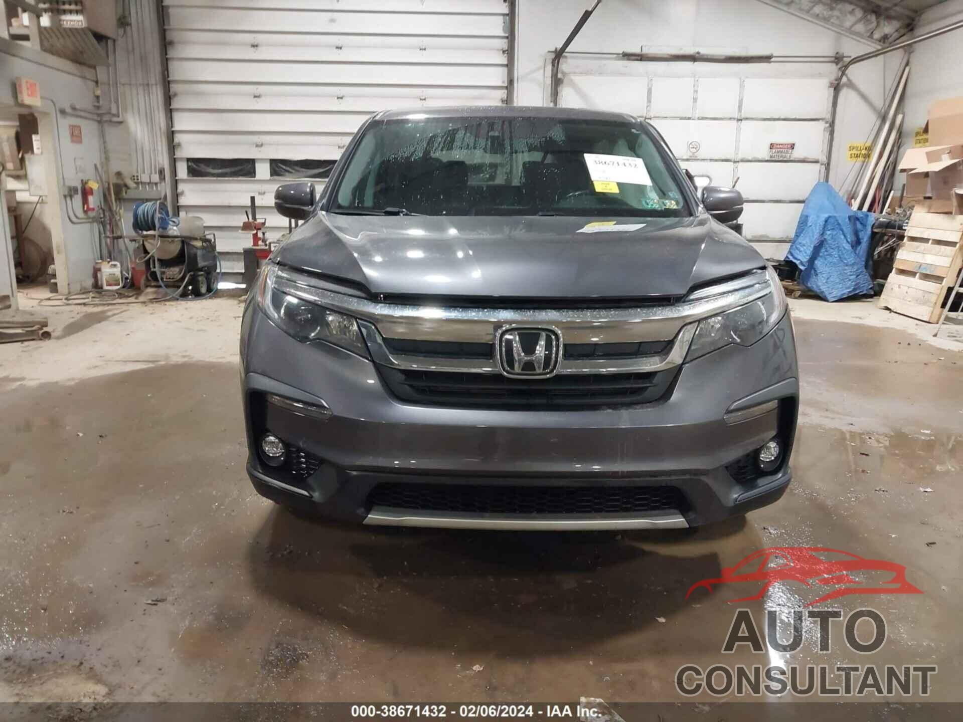 HONDA PILOT 2021 - 5FNYF6H51MB077312