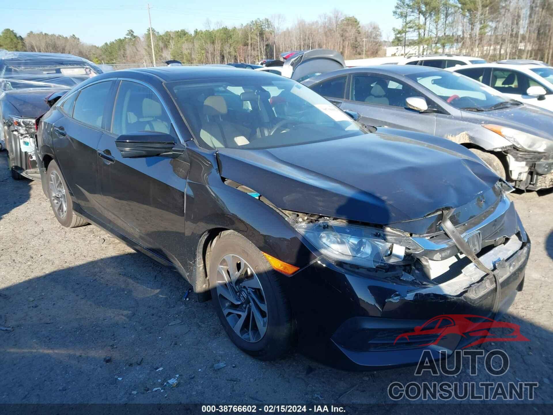 HONDA CIVIC 2018 - 2HGFC2F76JH553493