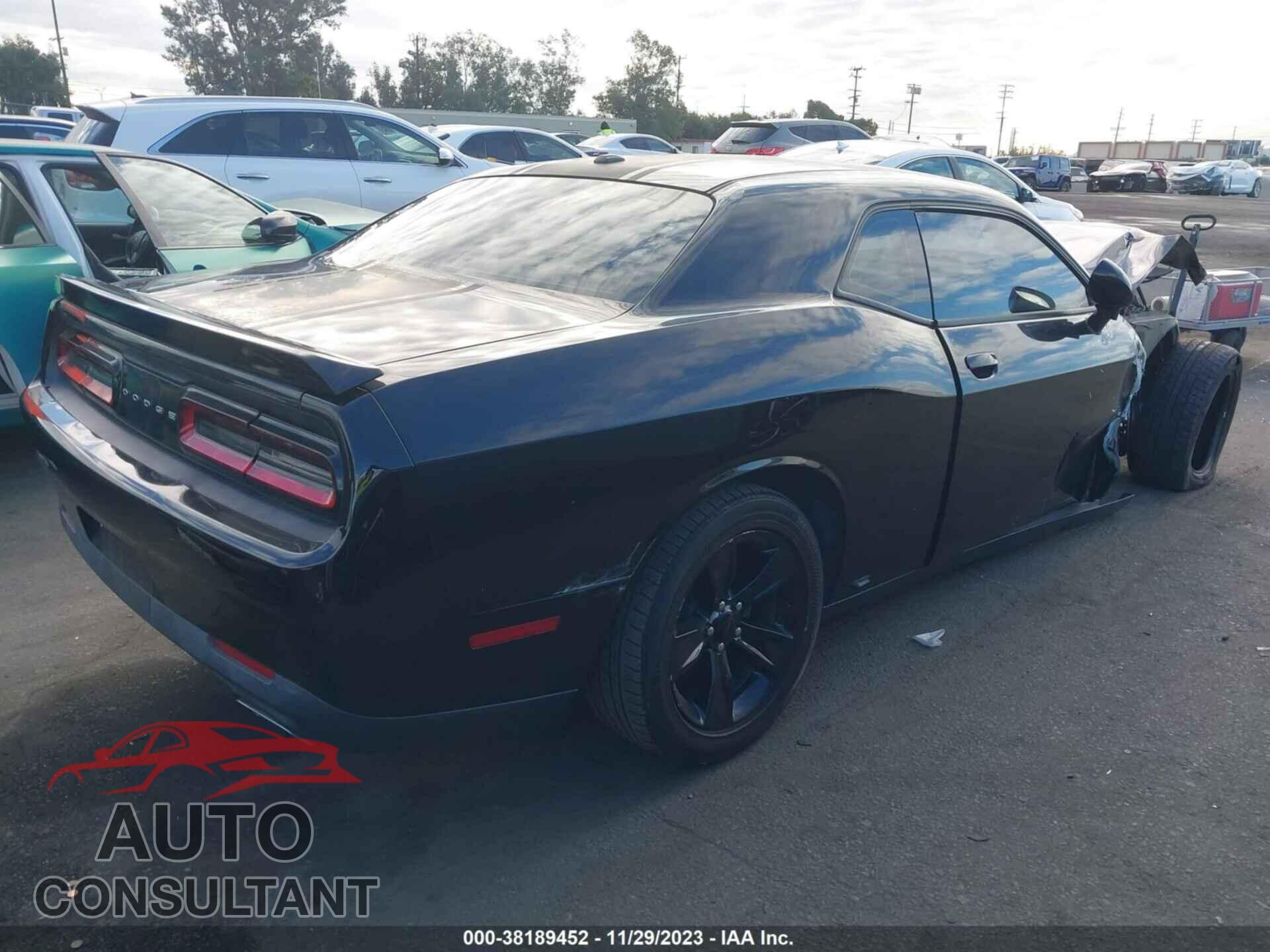 DODGE CHALLENGER 2016 - 2C3CDZAG1GH184649