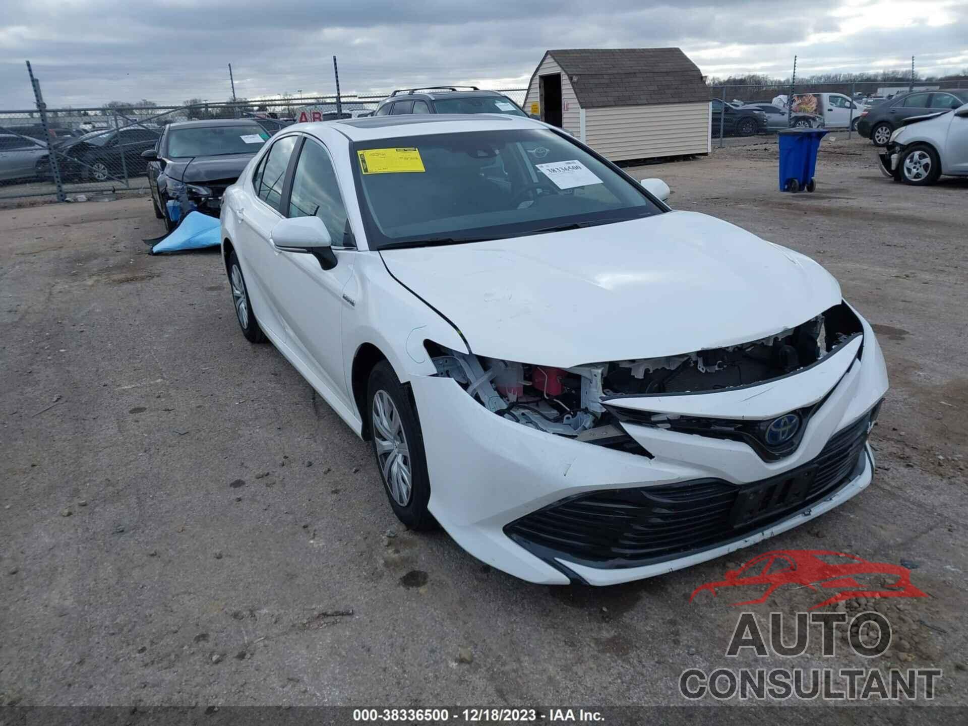 TOYOTA CAMRY 2020 - 4T1E31AK6LU018708