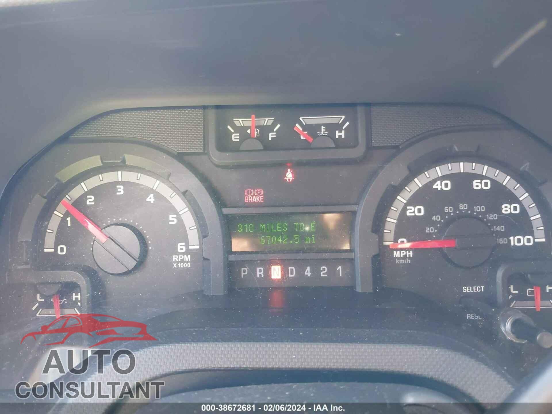 FORD E-350 CUTAWAY 2019 - 1FDWE3FS2KDC66357