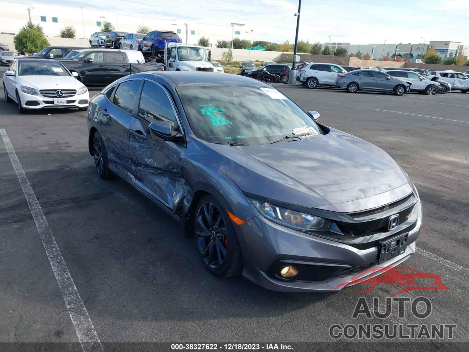 HONDA CIVIC 2020 - 19XFC2F80LE211110