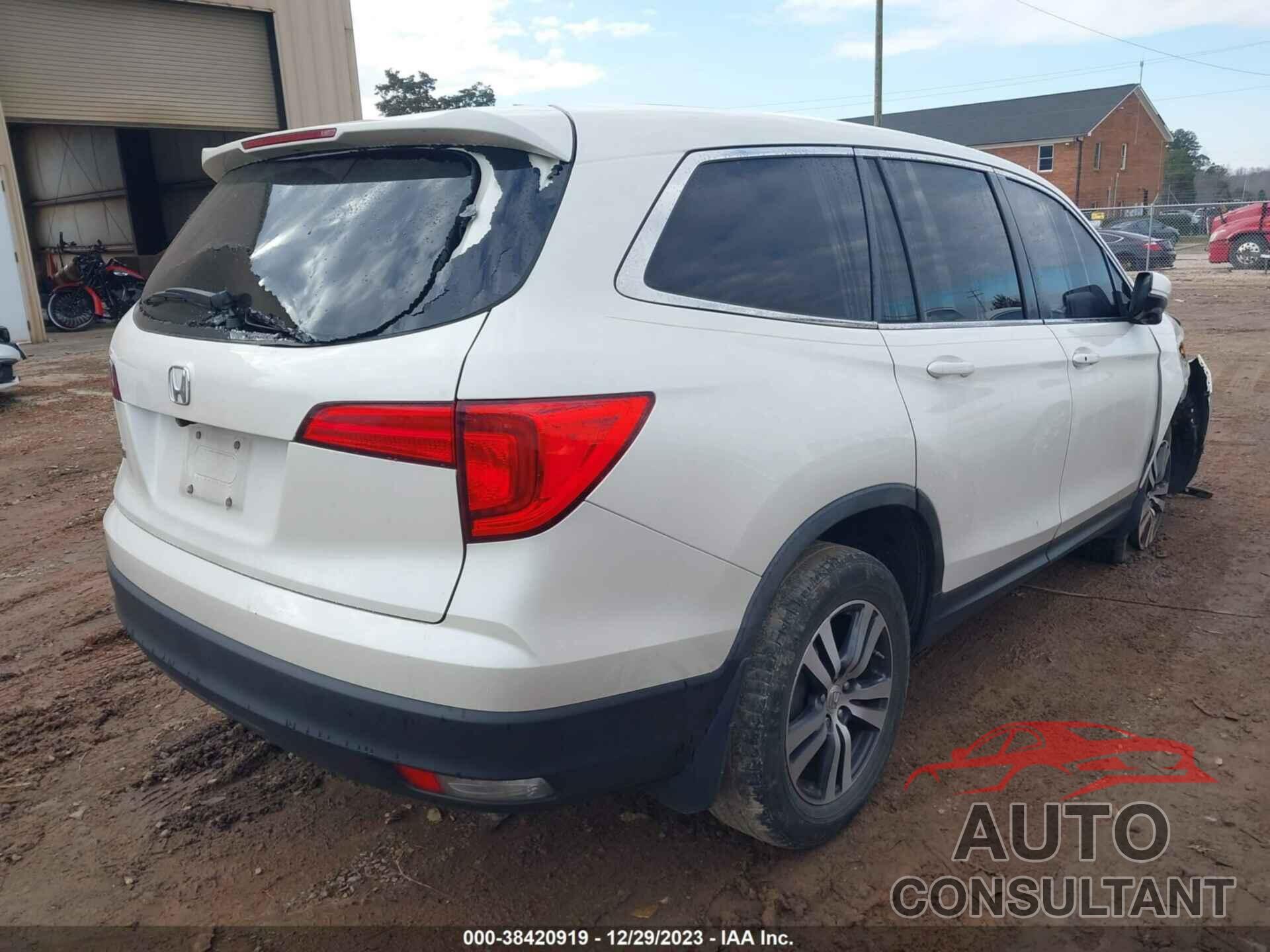 HONDA PILOT 2018 - 5FNYF5H58JB016741