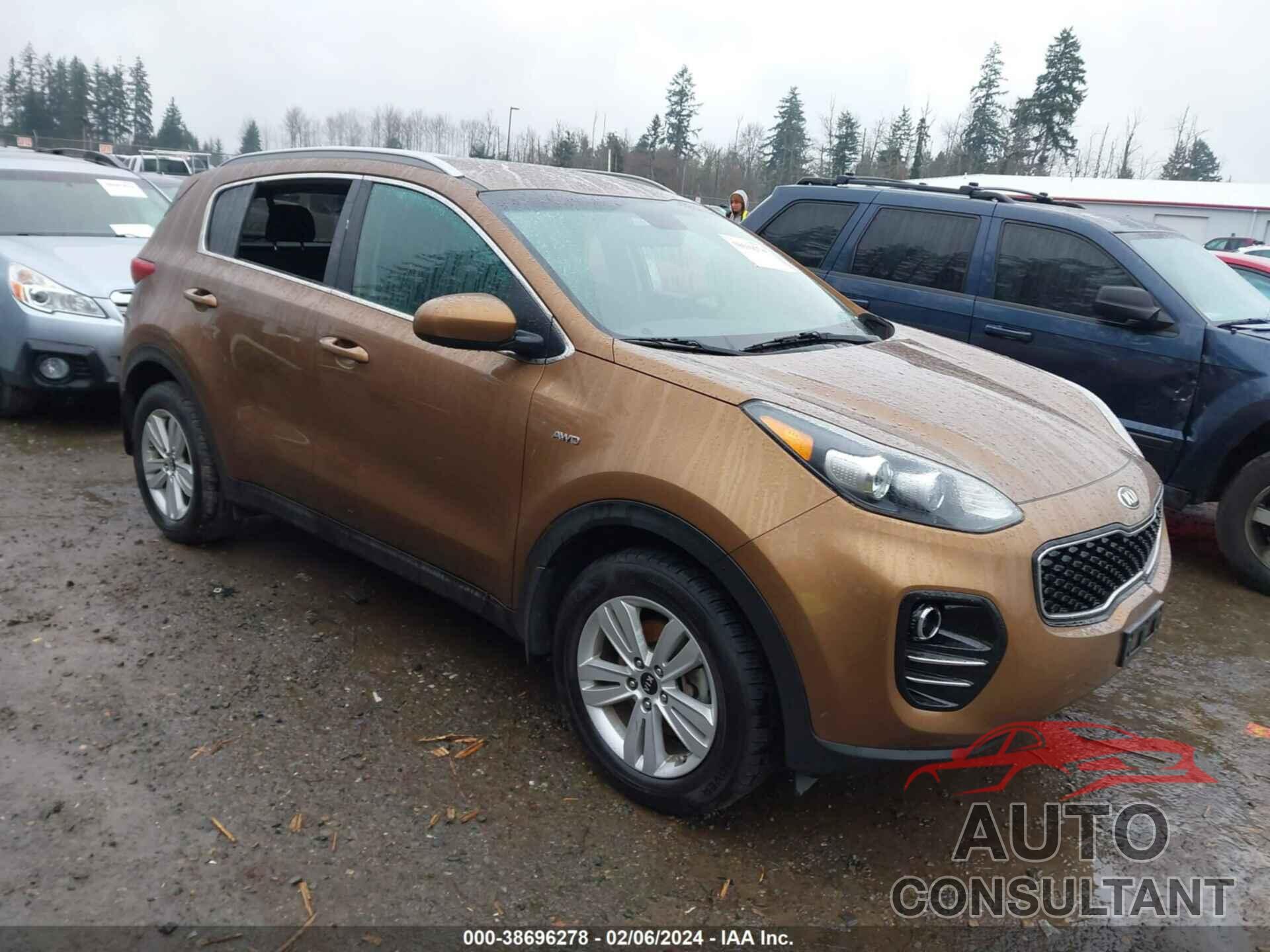 KIA SPORTAGE 2017 - KNDPMCACXH7184265