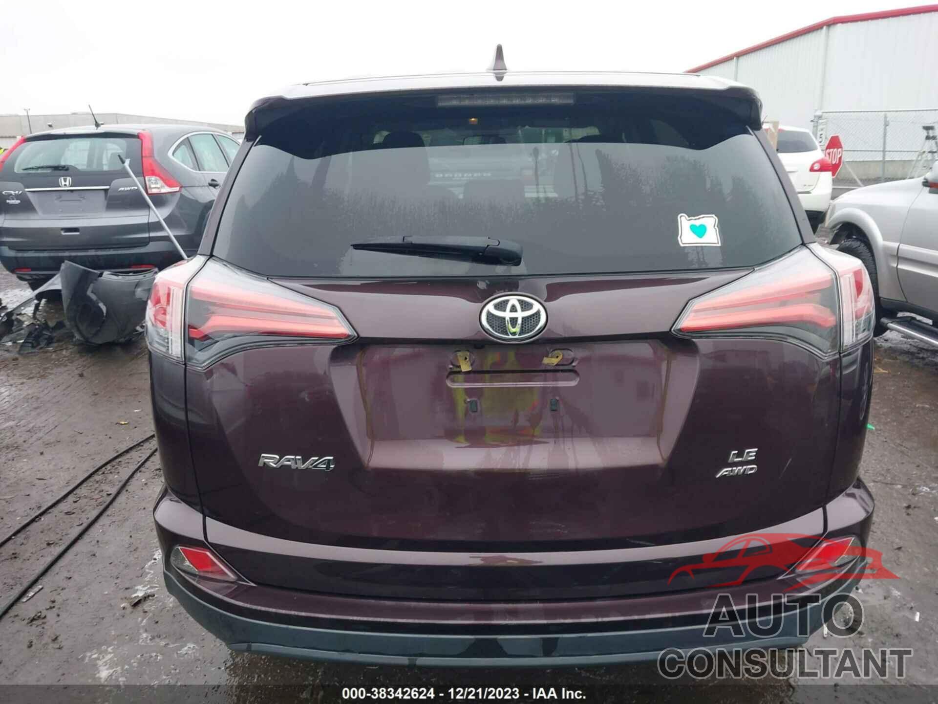 TOYOTA RAV4 2018 - 2T3BFREVXJW822303