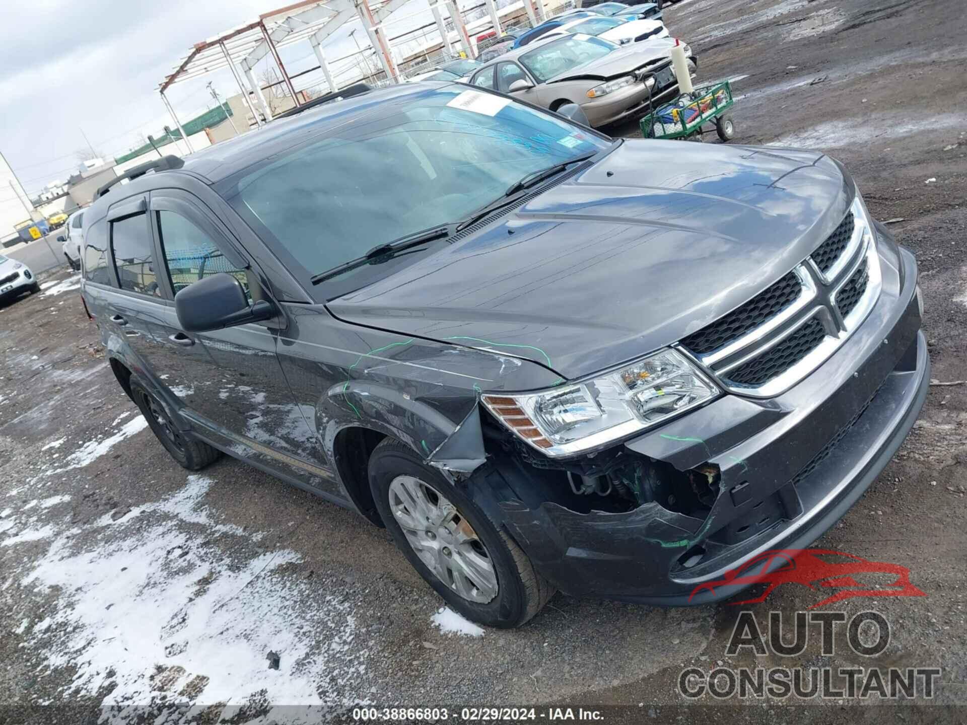 DODGE JOURNEY 2018 - 3C4PDCABXJT347991