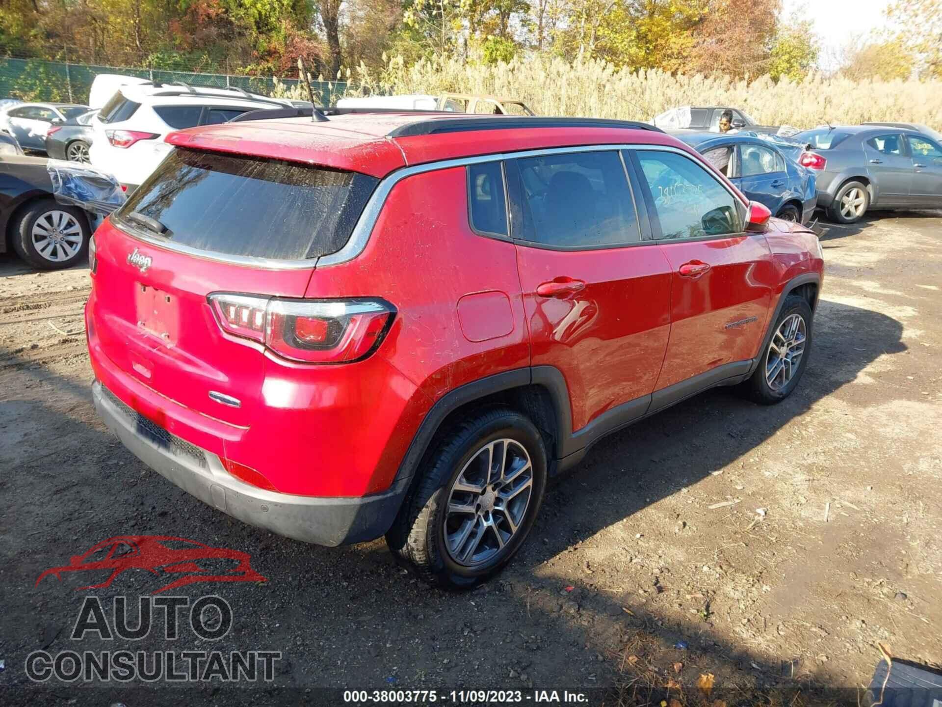 JEEP COMPASS 2017 - 3C4NJCBB7HT653300