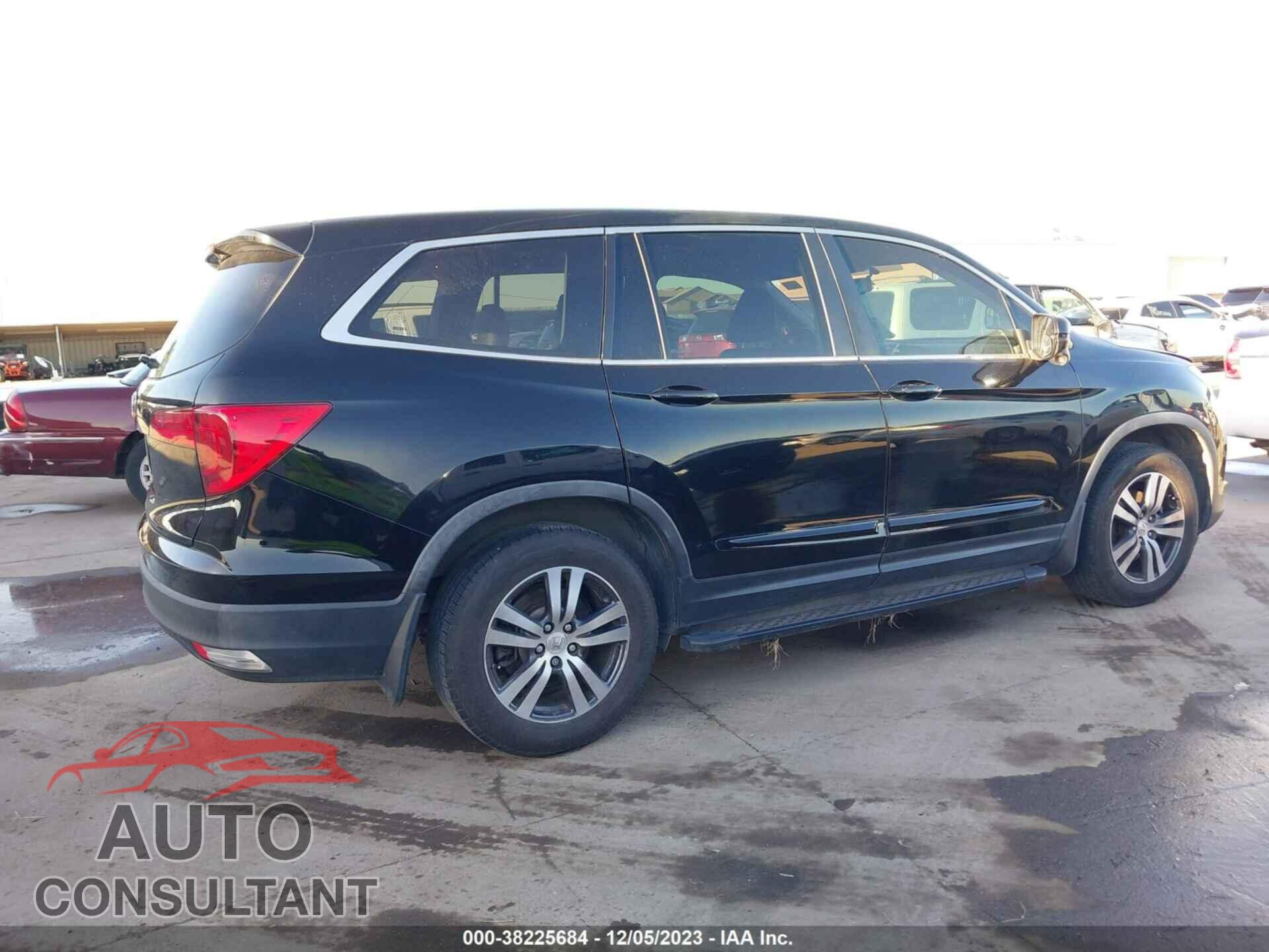 HONDA PILOT 2017 - 5FNYF5H53HB030010