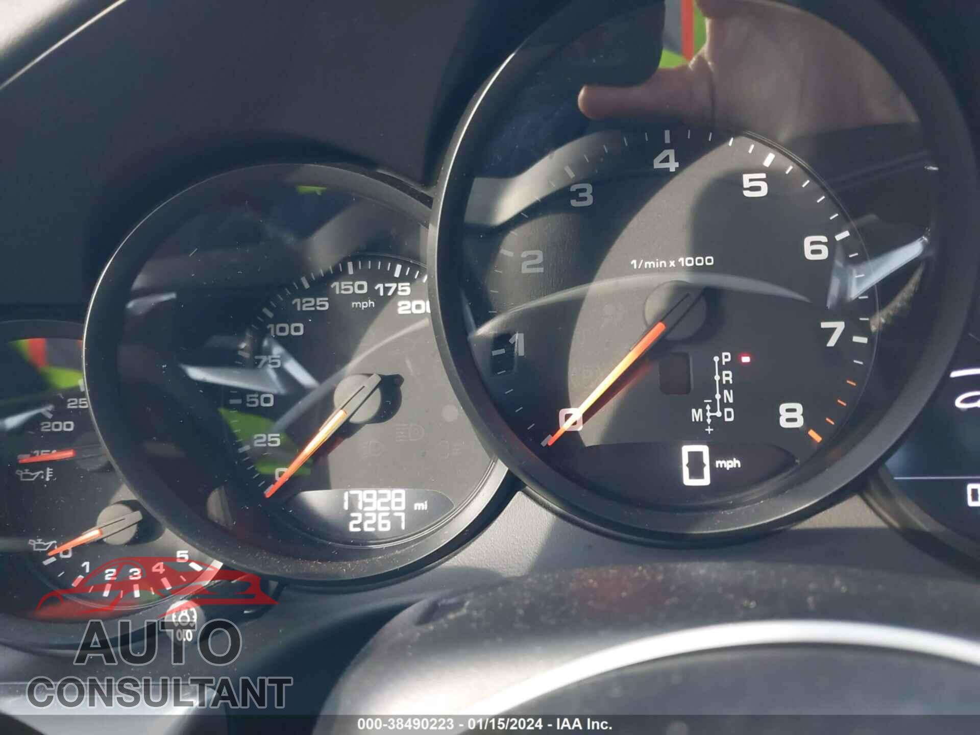 PORSCHE 911 2017 - WP0AB2A92HS122446