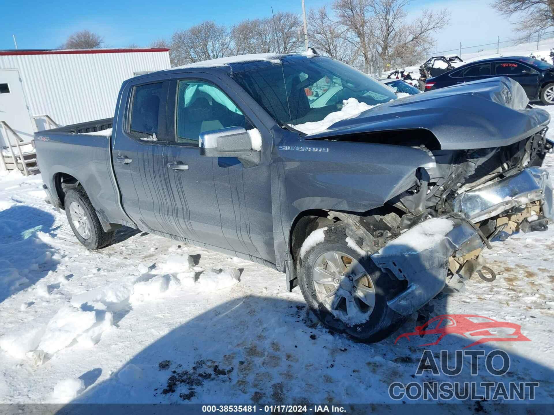 CHEVROLET SILVERADO 1500 2021 - 1GCRYDED1MZ422430