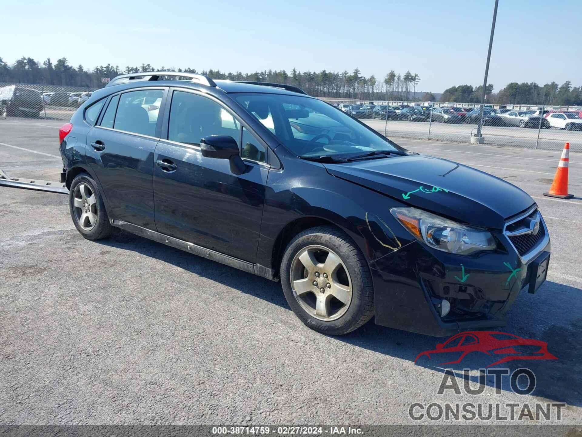 SUBARU IMPREZA 2016 - JF1GPAP63GG263231