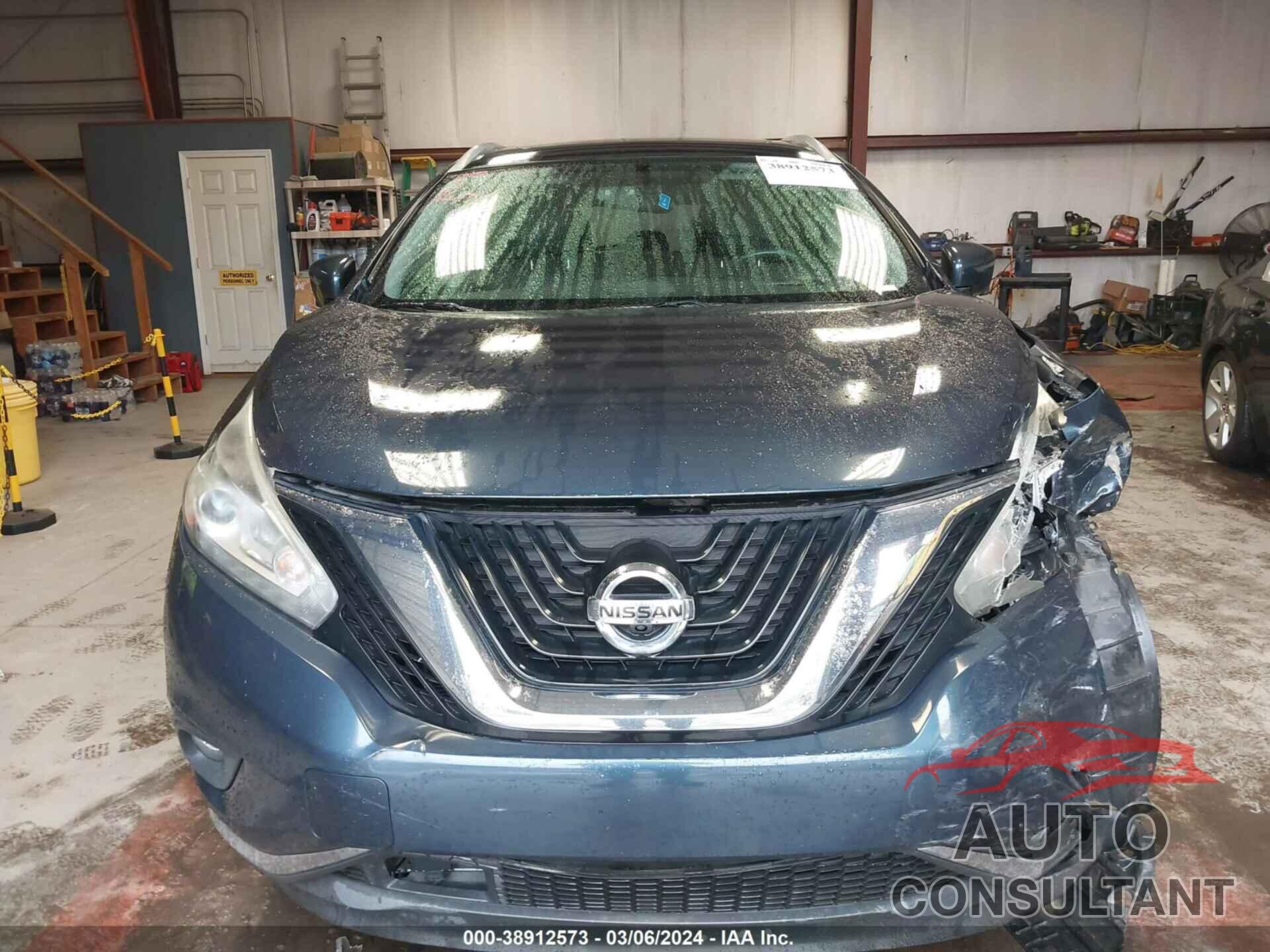 NISSAN MURANO 2016 - 5N1AZ2MG0GN156674