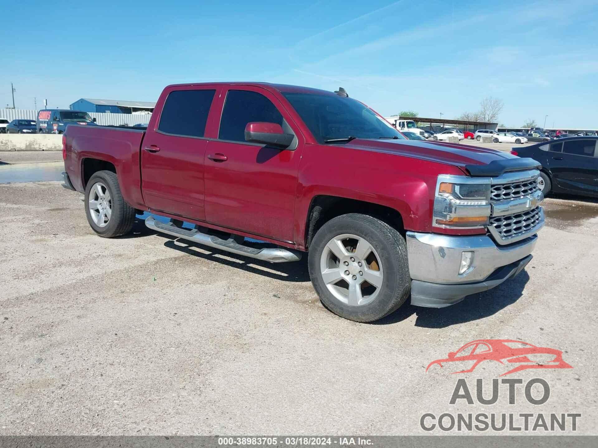 CHEVROLET SILVERADO 1500 2017 - 3GCPCREC9HG262829