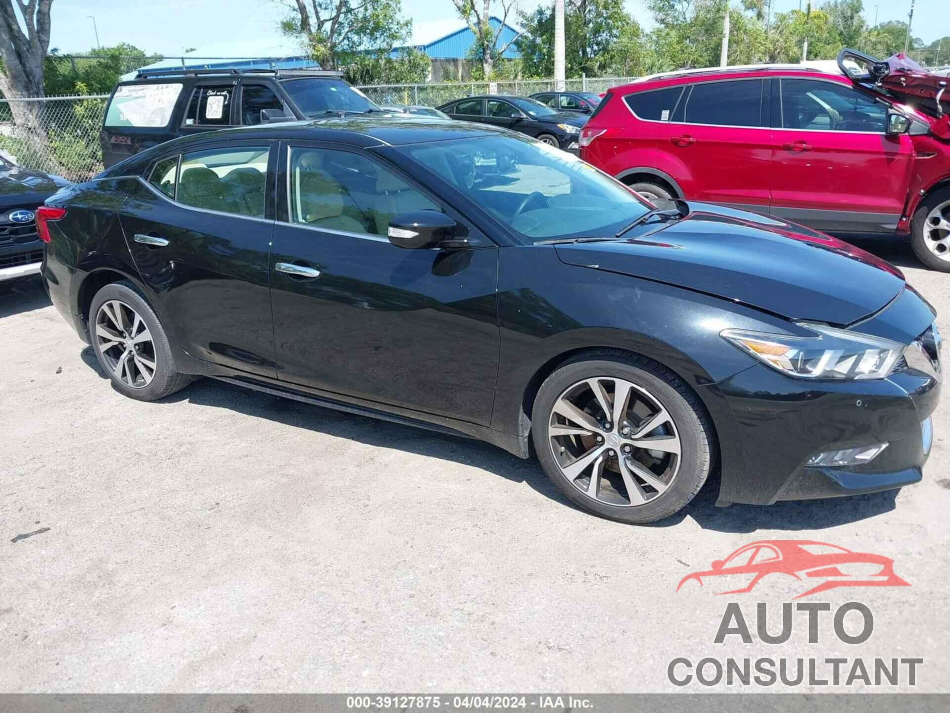 NISSAN MAXIMA 2018 - 1N4AA6AP3JC406960