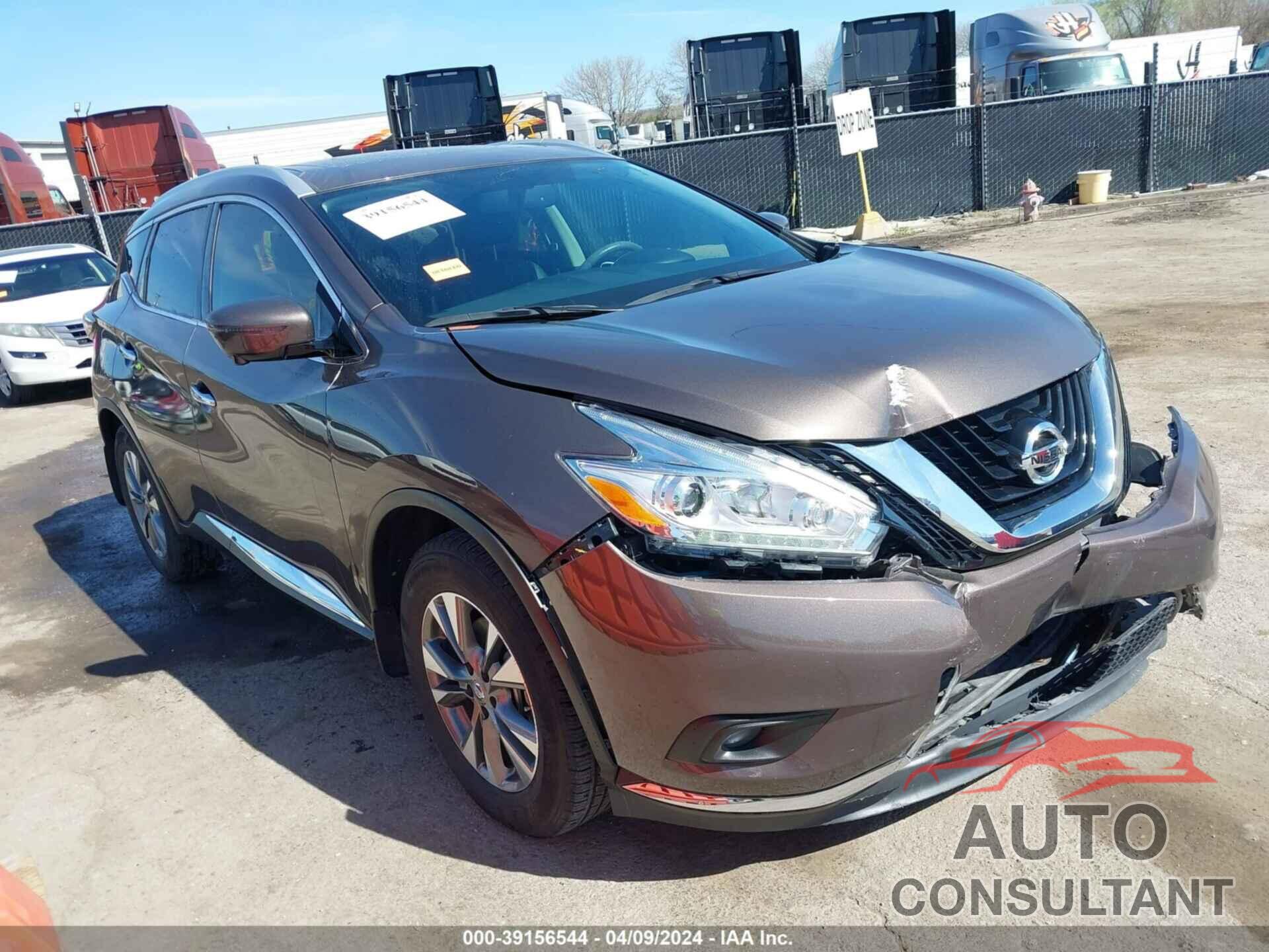 NISSAN MURANO 2016 - 5N1AZ2MH9GN164829