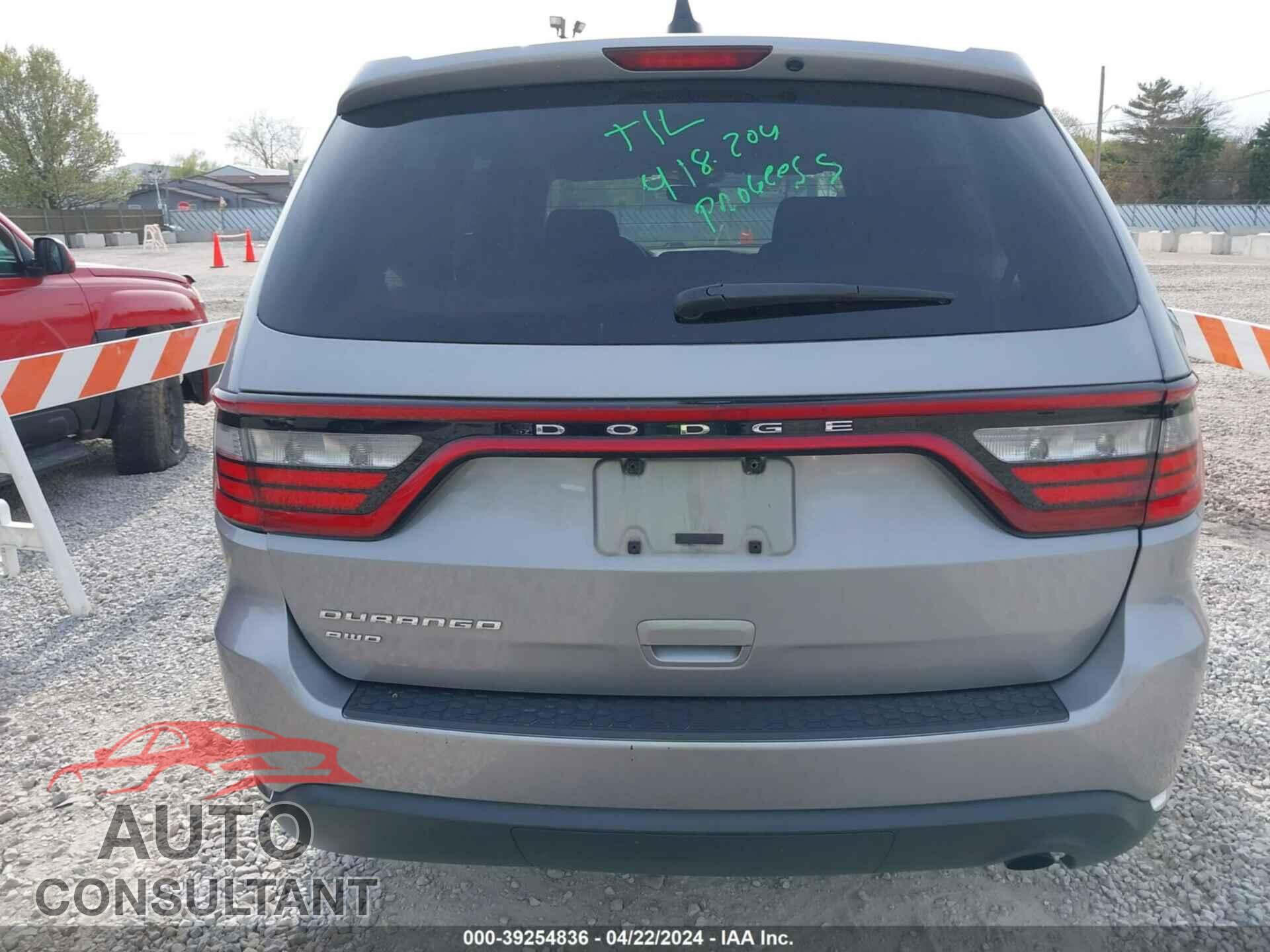 DODGE DURANGO 2017 - 1C4RDJAG8HC961193
