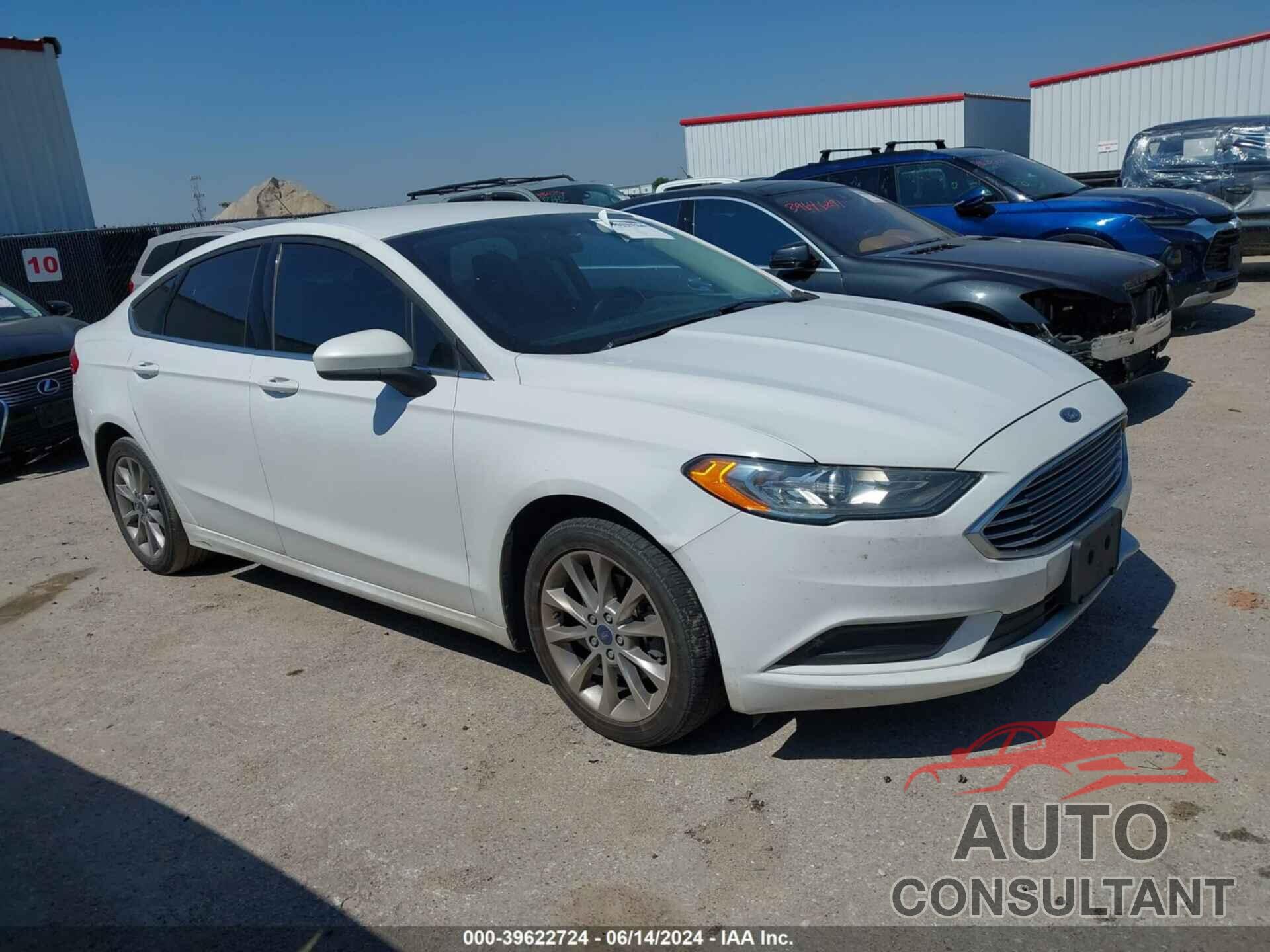 FORD FUSION 2017 - 3FA6P0H7XHR373166