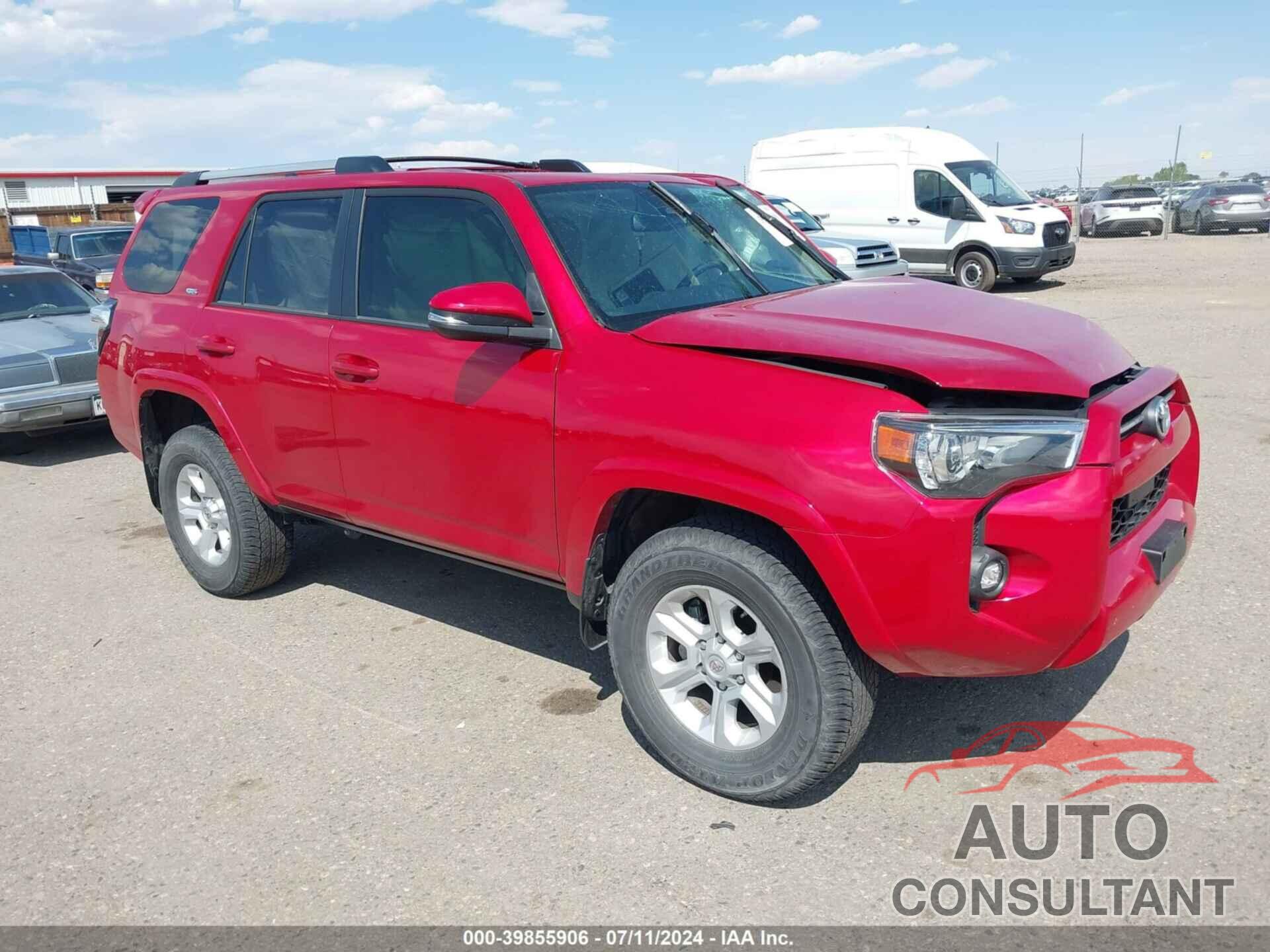 TOYOTA 4RUNNER 2021 - JTENU5JR3M5863027