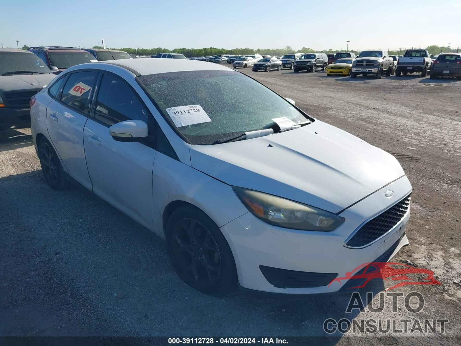 FORD FOCUS 2016 - 1FADP3F28GL316056