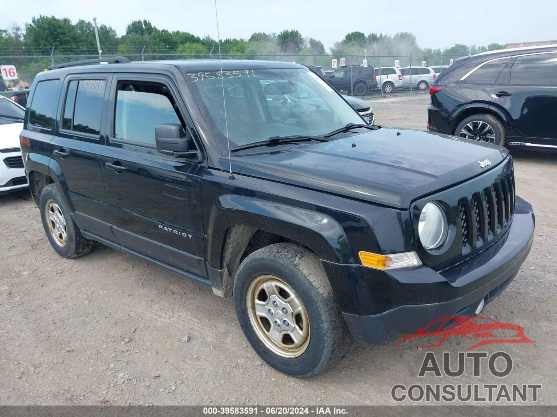 JEEP PATRIOT 2016 - 1C4NJRBBXGD781229