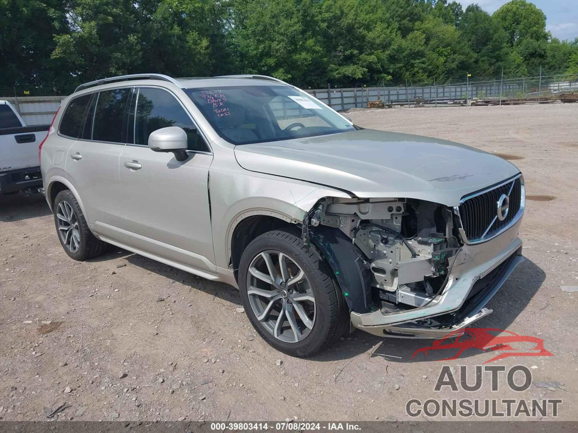 VOLVO XC90 2016 - YV4A22PK7G1054351