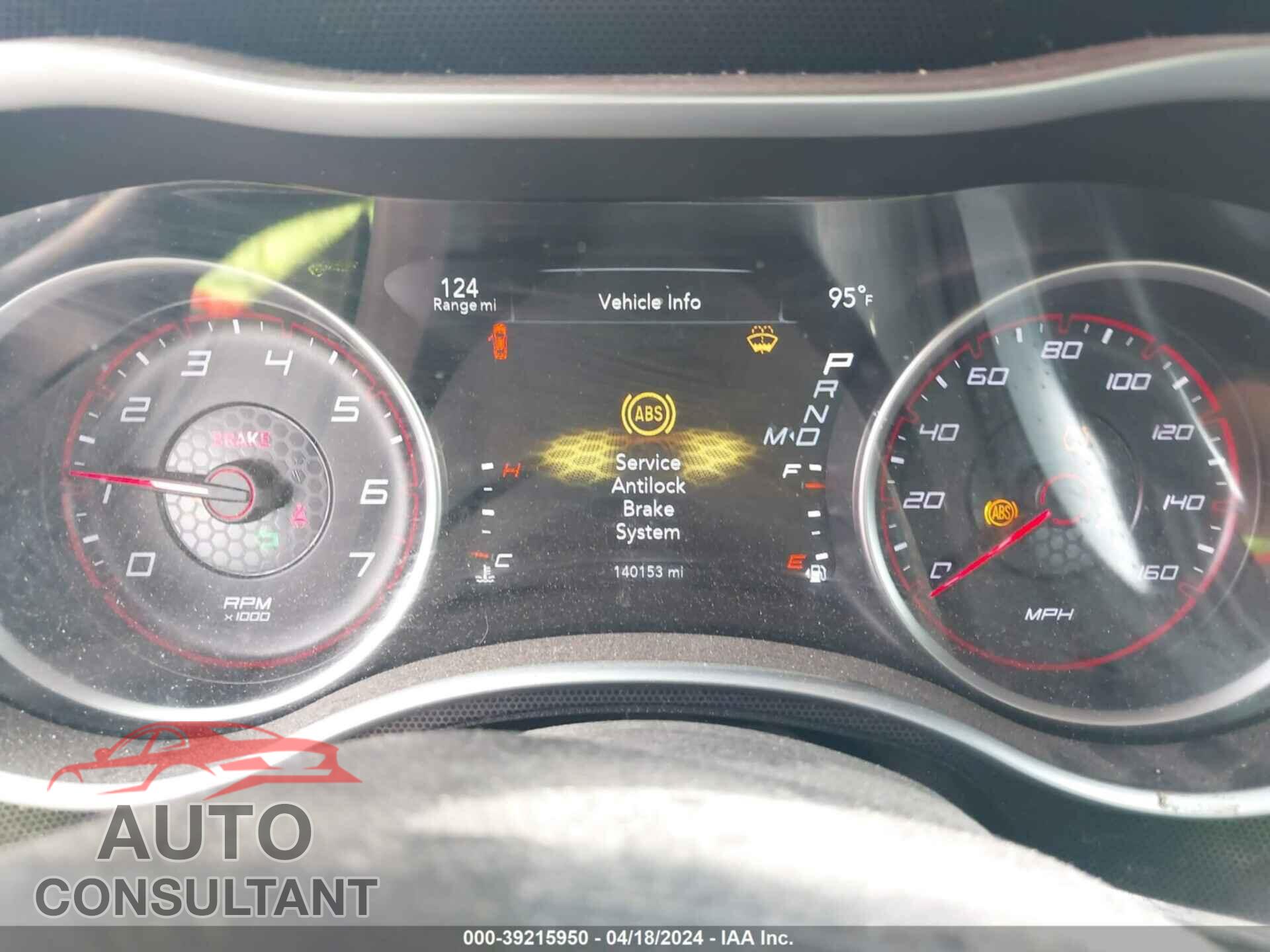 DODGE CHARGER 2016 - 2C3CDXCT7GH186310