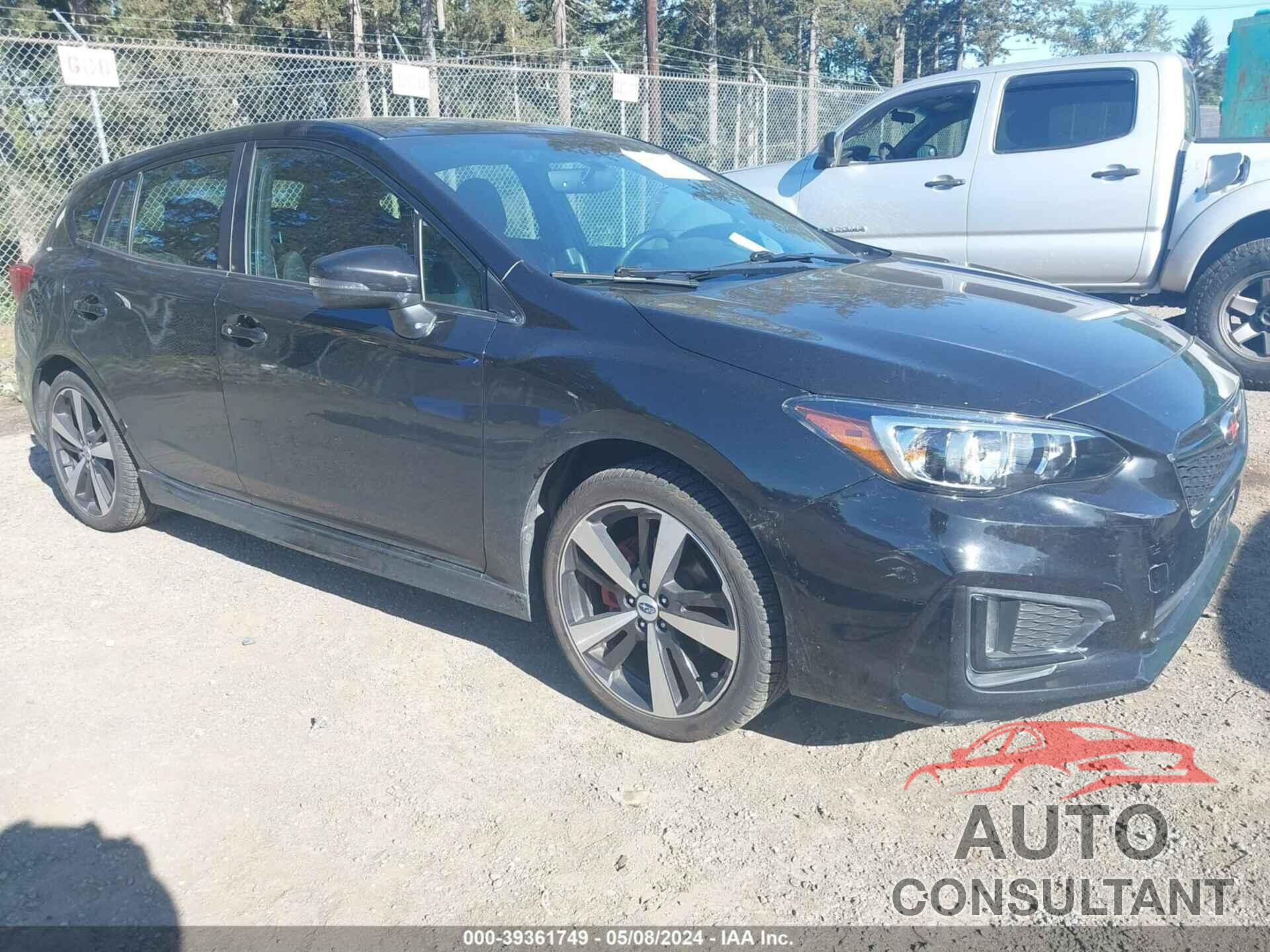 SUBARU IMPREZA 2017 - 4S3GTAM60H3709841