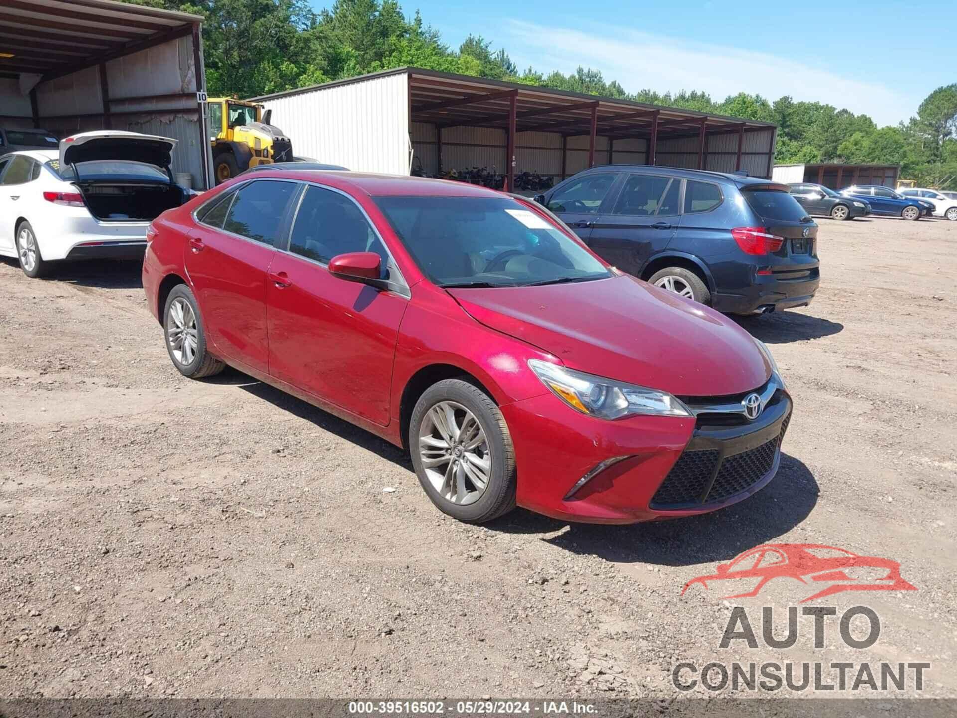 TOYOTA CAMRY 2017 - 4T1BF1FK7HU755426