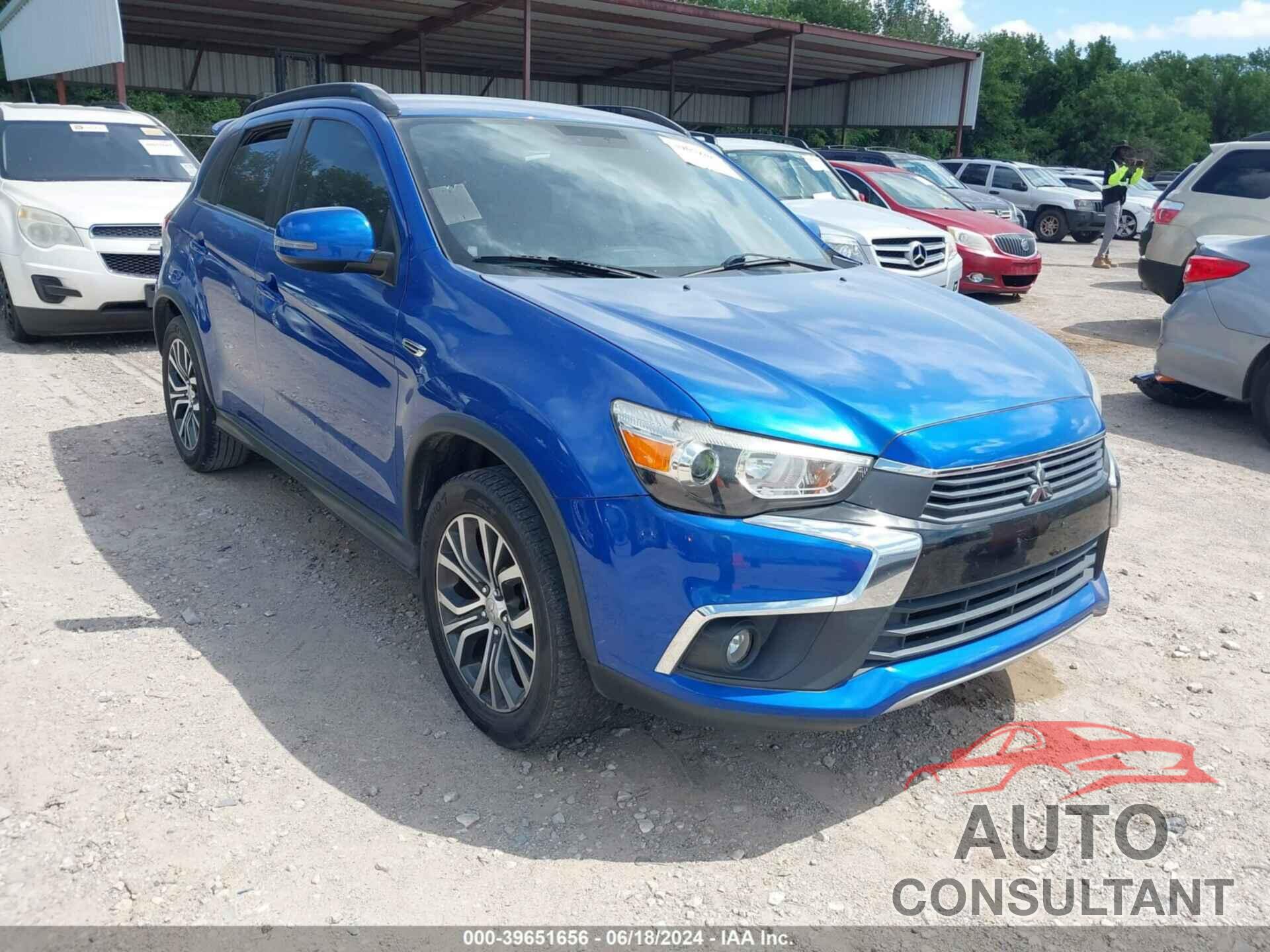 MITSUBISHI OUTLANDER SPORT 2016 - JA4AP4AWXGZ058854