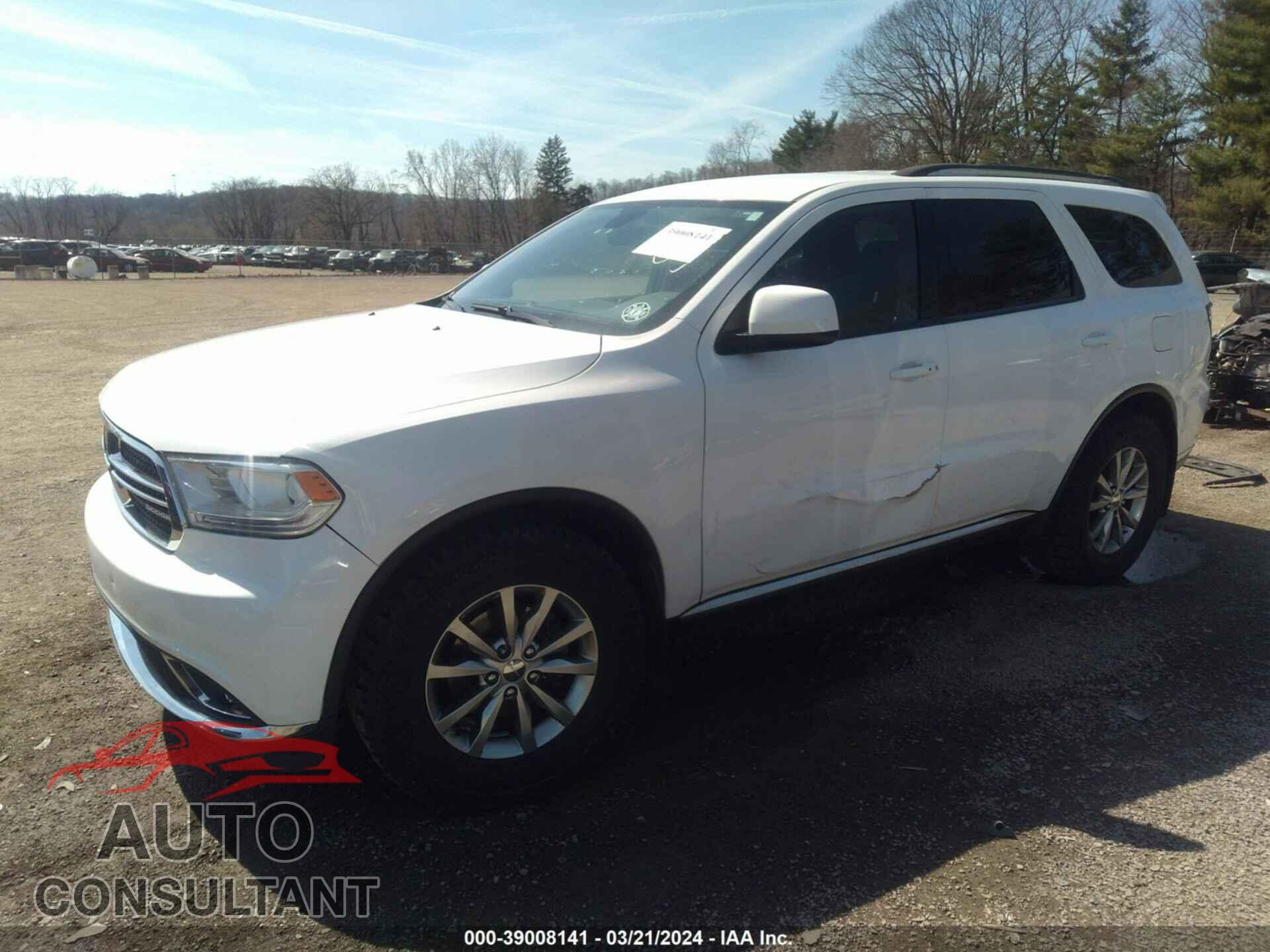 DODGE DURANGO 2017 - 1C4RDJAG7HC881030