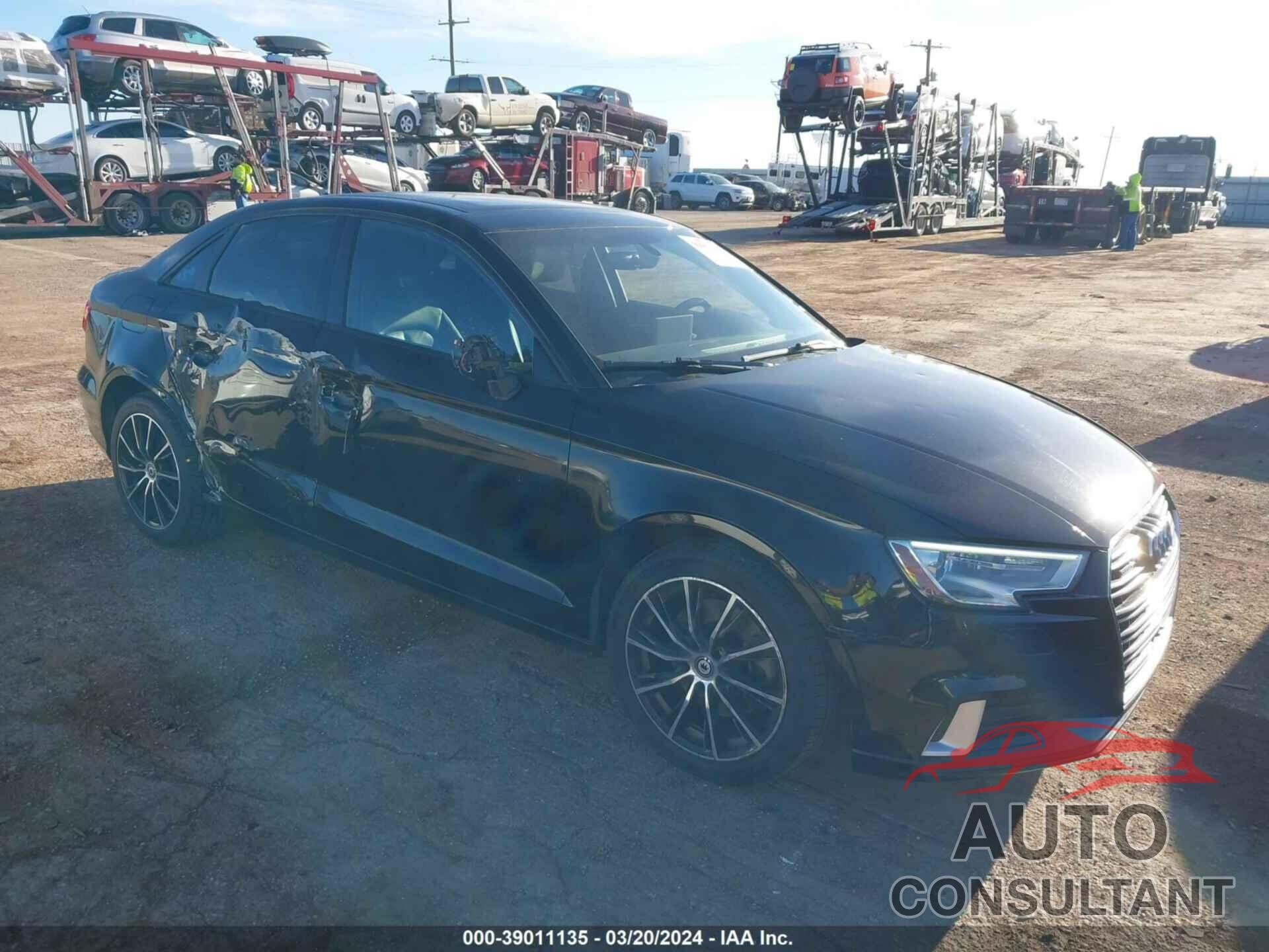 AUDI A3 2017 - WAUB8GFF2H1022770