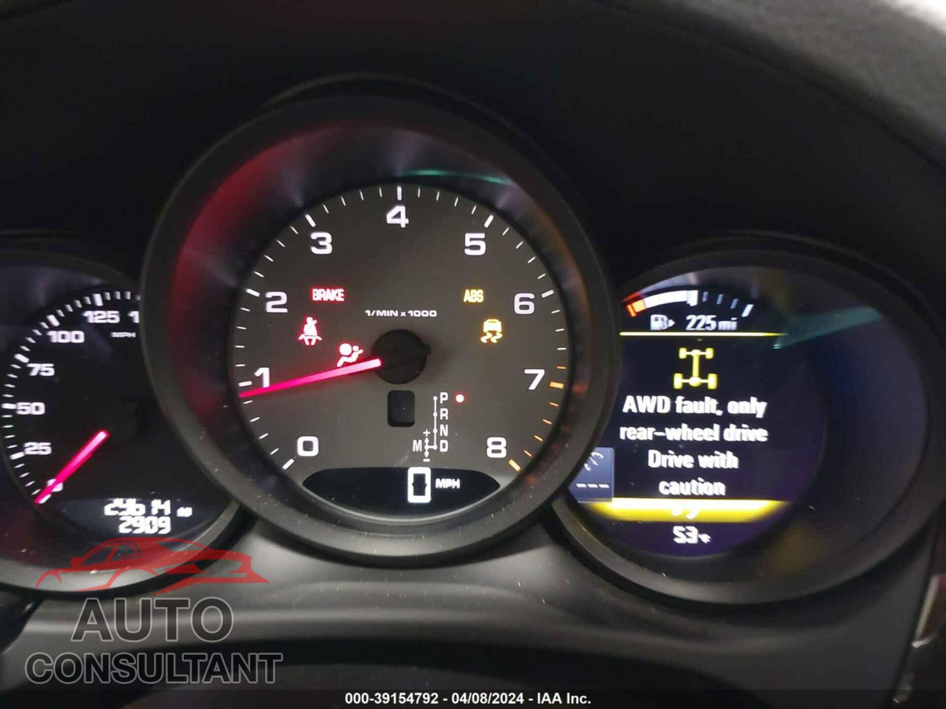 PORSCHE MACAN 2017 - WP1AB2A56HLB20172