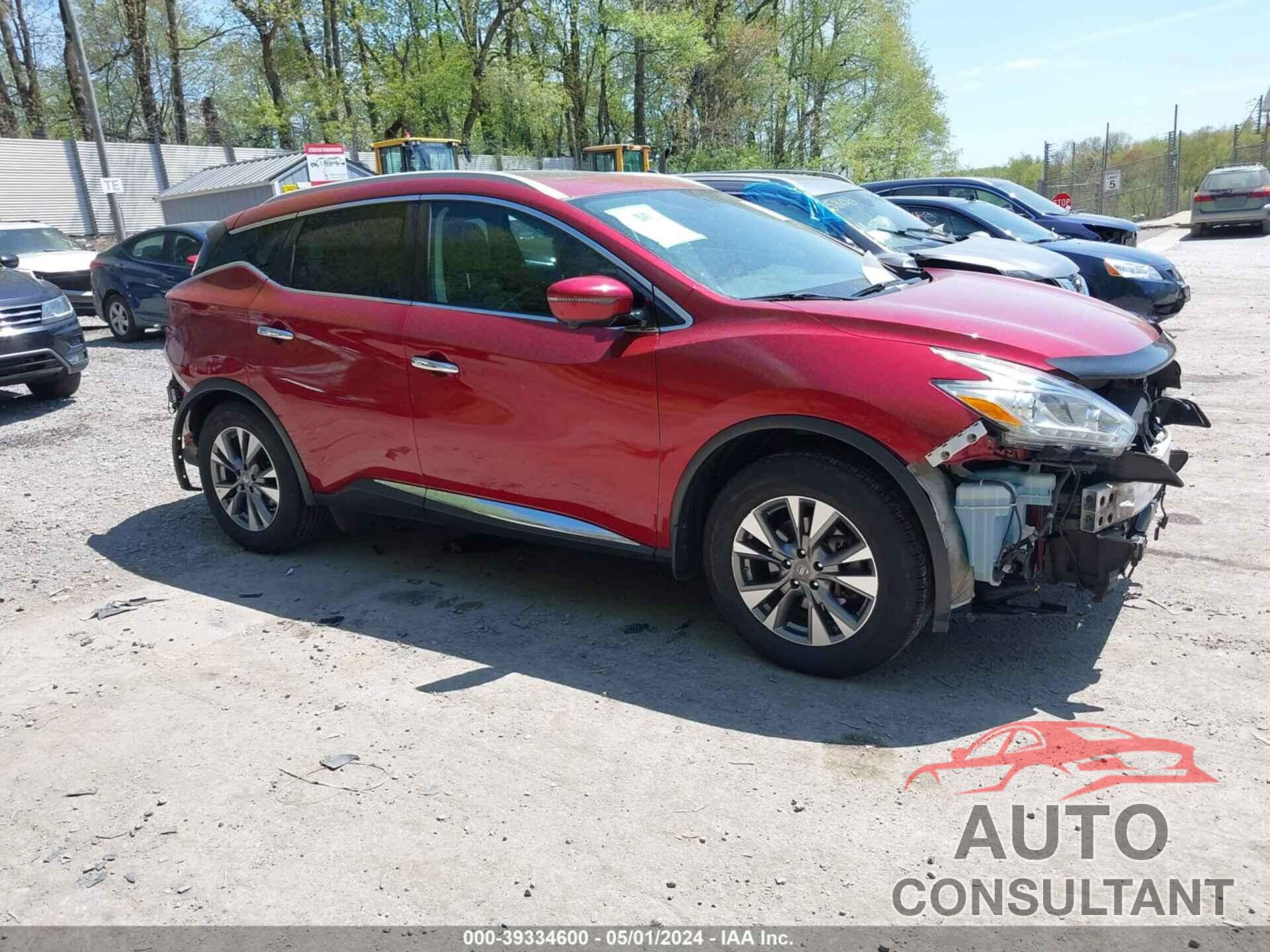 NISSAN MURANO 2017 - 5N1AZ2MH5HN123034