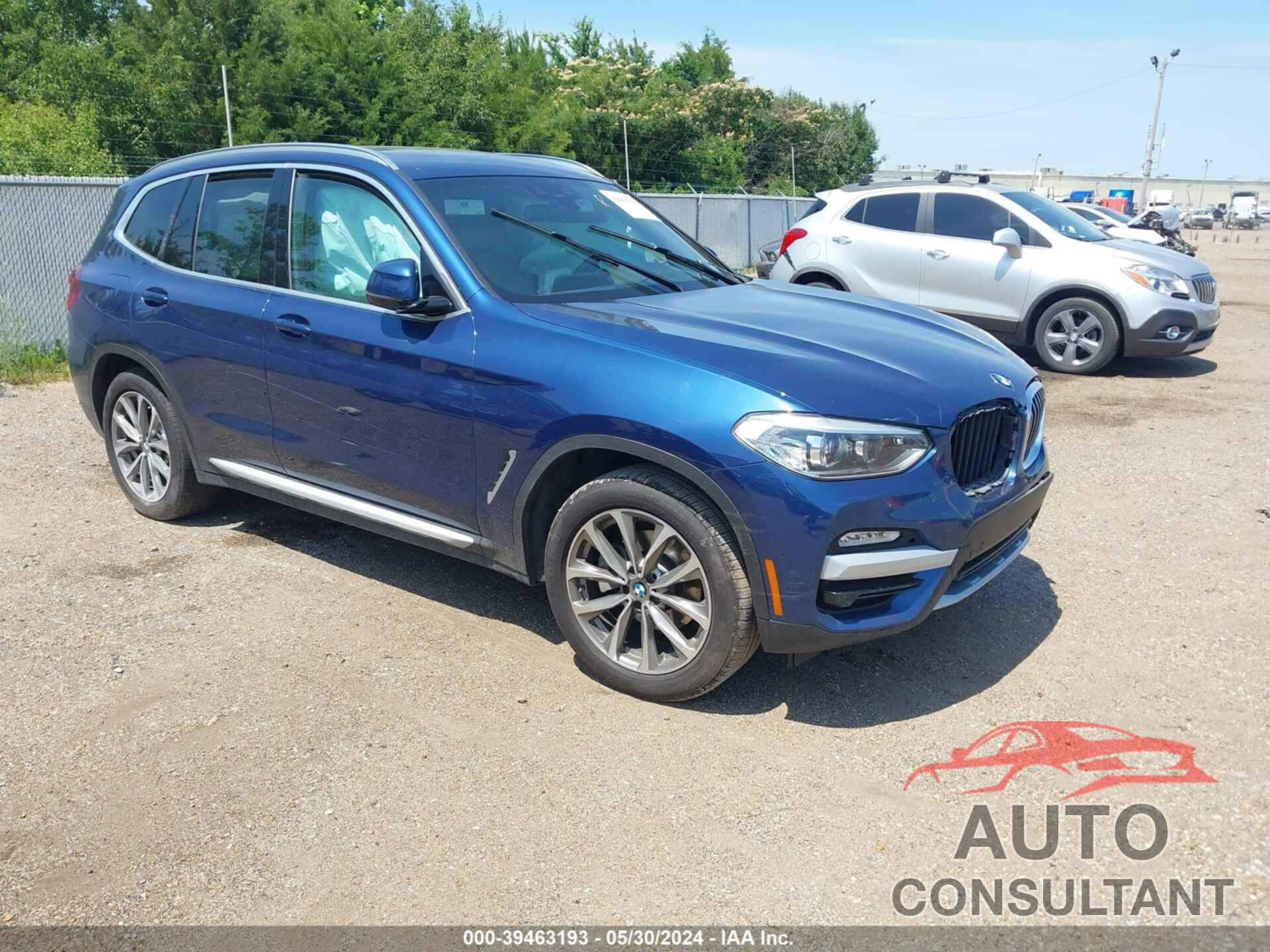 BMW X3 2019 - 5UXTR9C53KLE14536