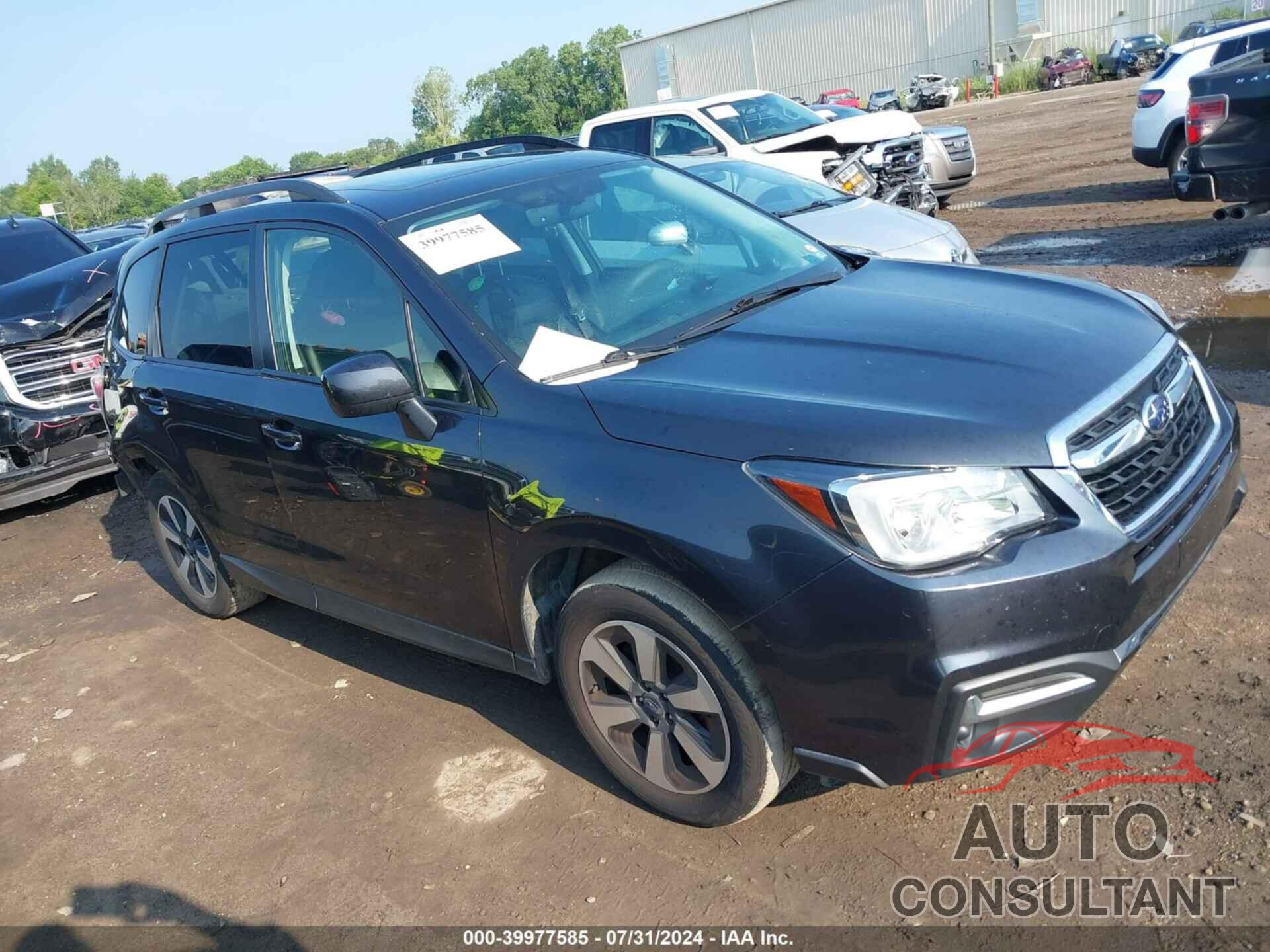 SUBARU FORESTER 2018 - JF2SJAEC0JH415466